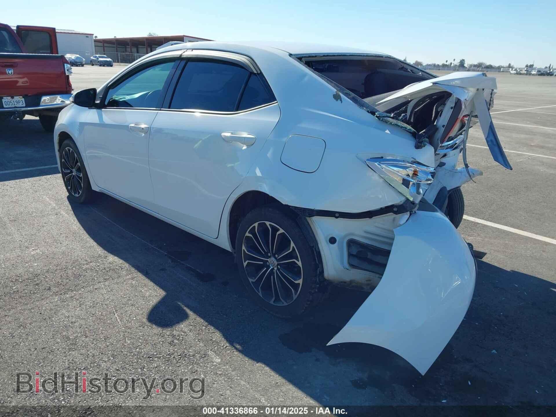 2016 TOYOTA COROLLA - VIN: 5YFBURHE0GP490148 - Фото 3
