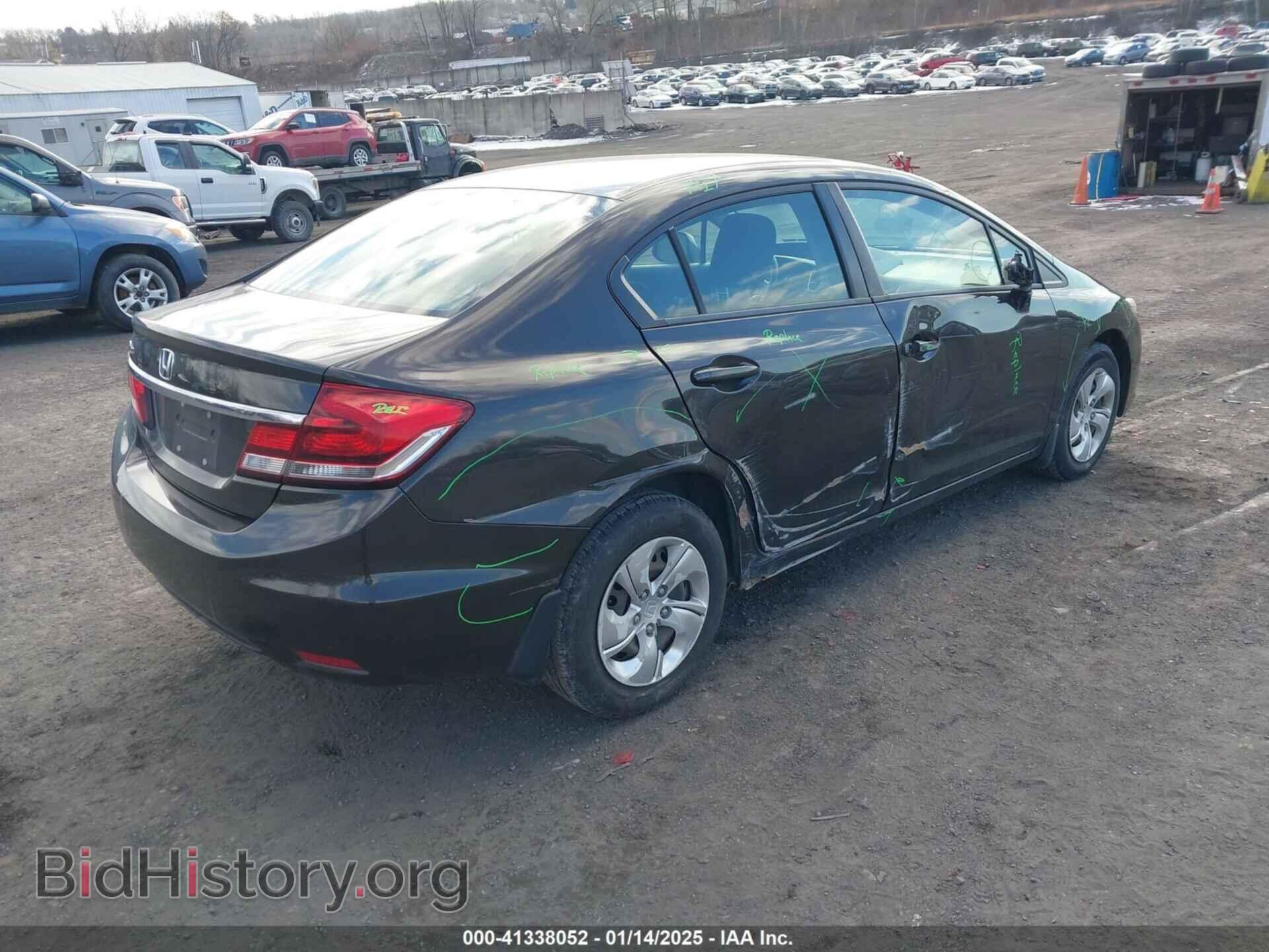 2013 HONDA CIVIC - VIN: 19XFB2F53DE224069 - Фото 4