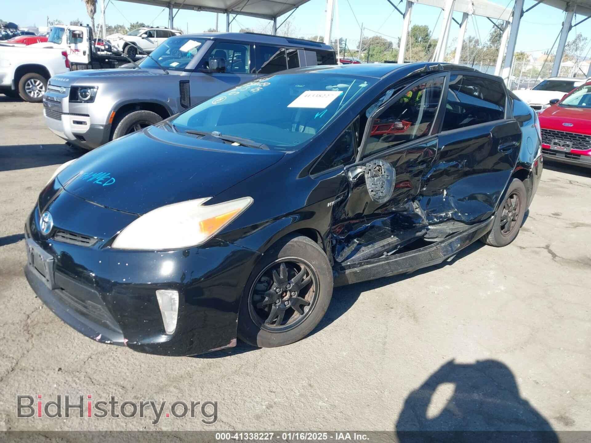 2013 TOYOTA PRIUS - VIN: JTDKN3DU7D5596130 - Фото 2