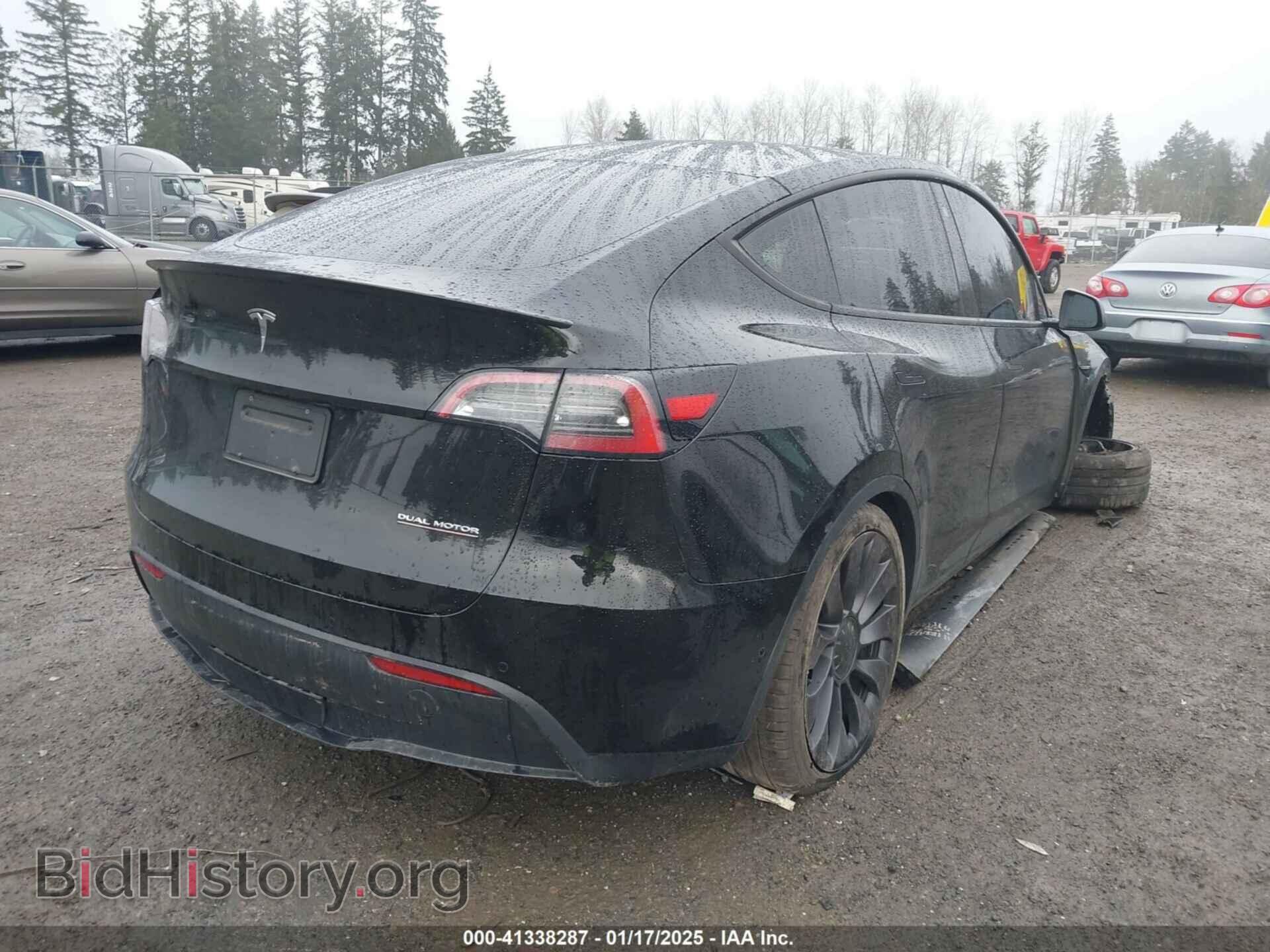 2021 TESLA MODEL Y - VIN: 5YJYGDEF2MF215938 - Фото 4