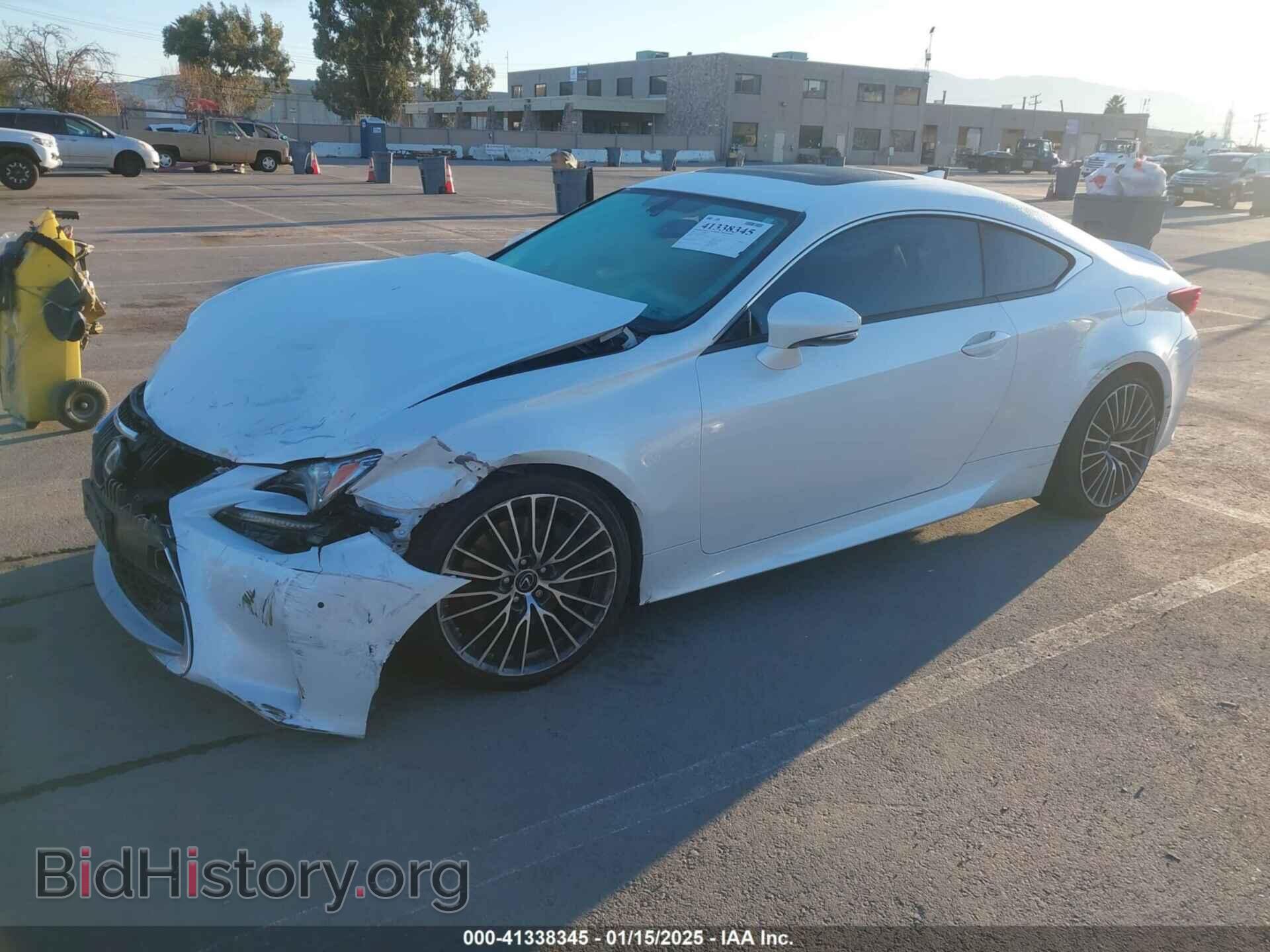 2015 LEXUS RC 350 - VIN: JTHHE5BC5F5002233 - Фото 2