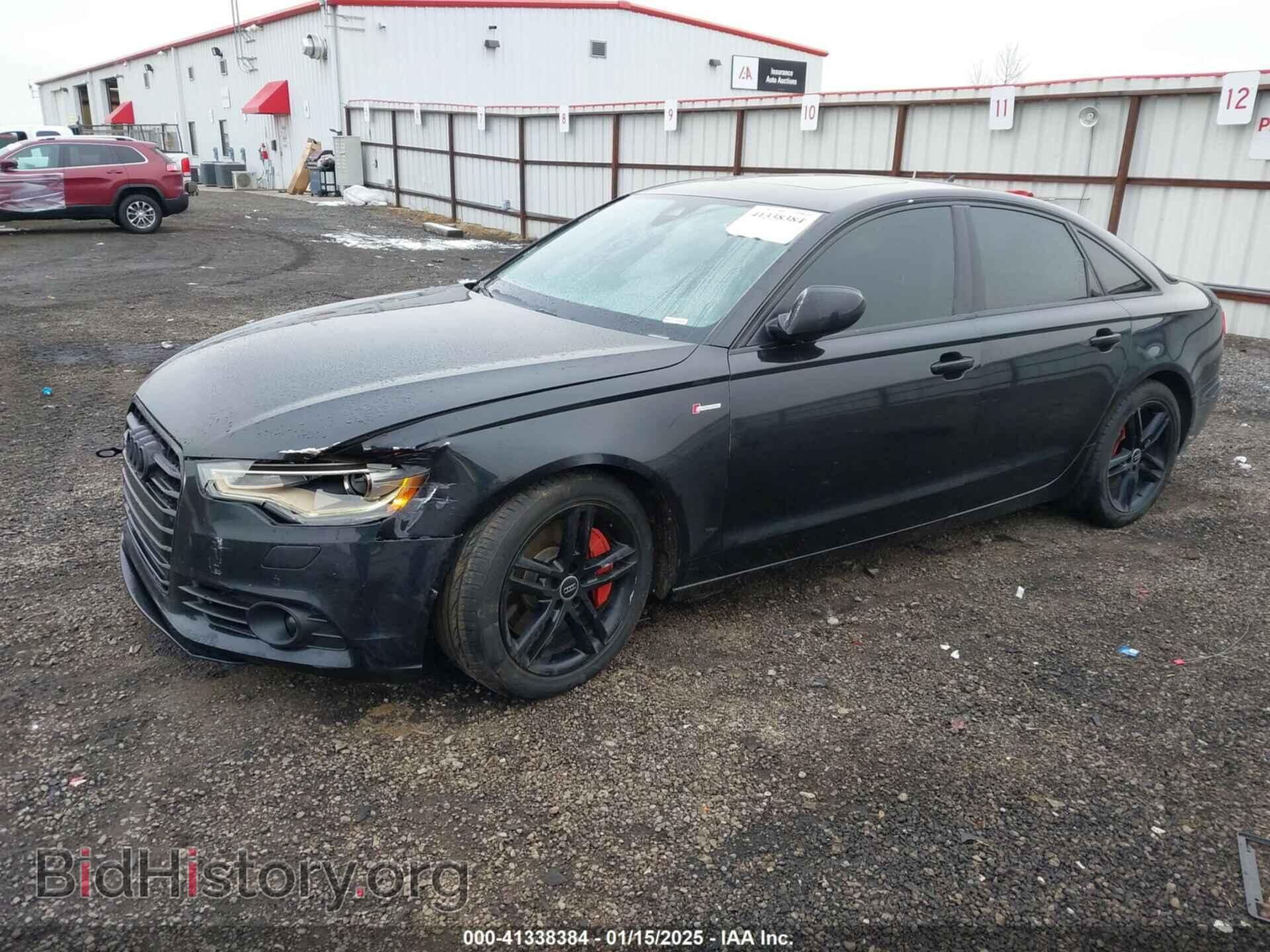 2012 AUDI A6 - VIN: WAUGGAFC2CN158345 - Фото 2