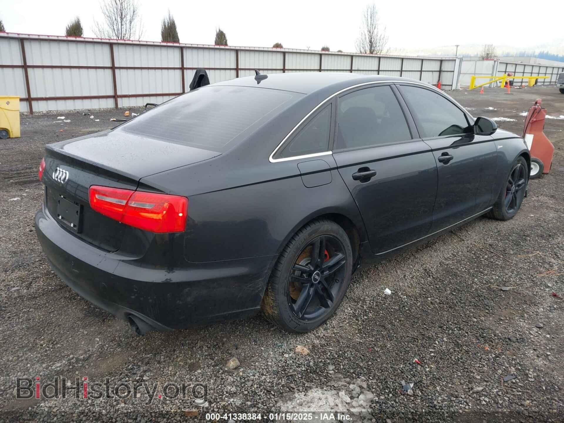 2012 AUDI A6 - VIN: WAUGGAFC2CN158345 - Фото 4