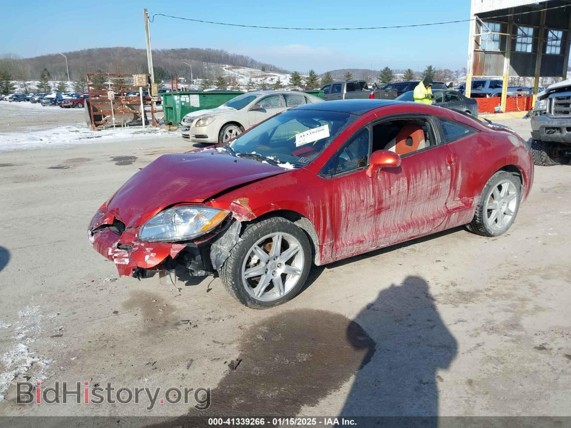2006 MITSUBISHI ECLIPSE - VIN: 4A3AK34TX6E027459 - Photo 2
