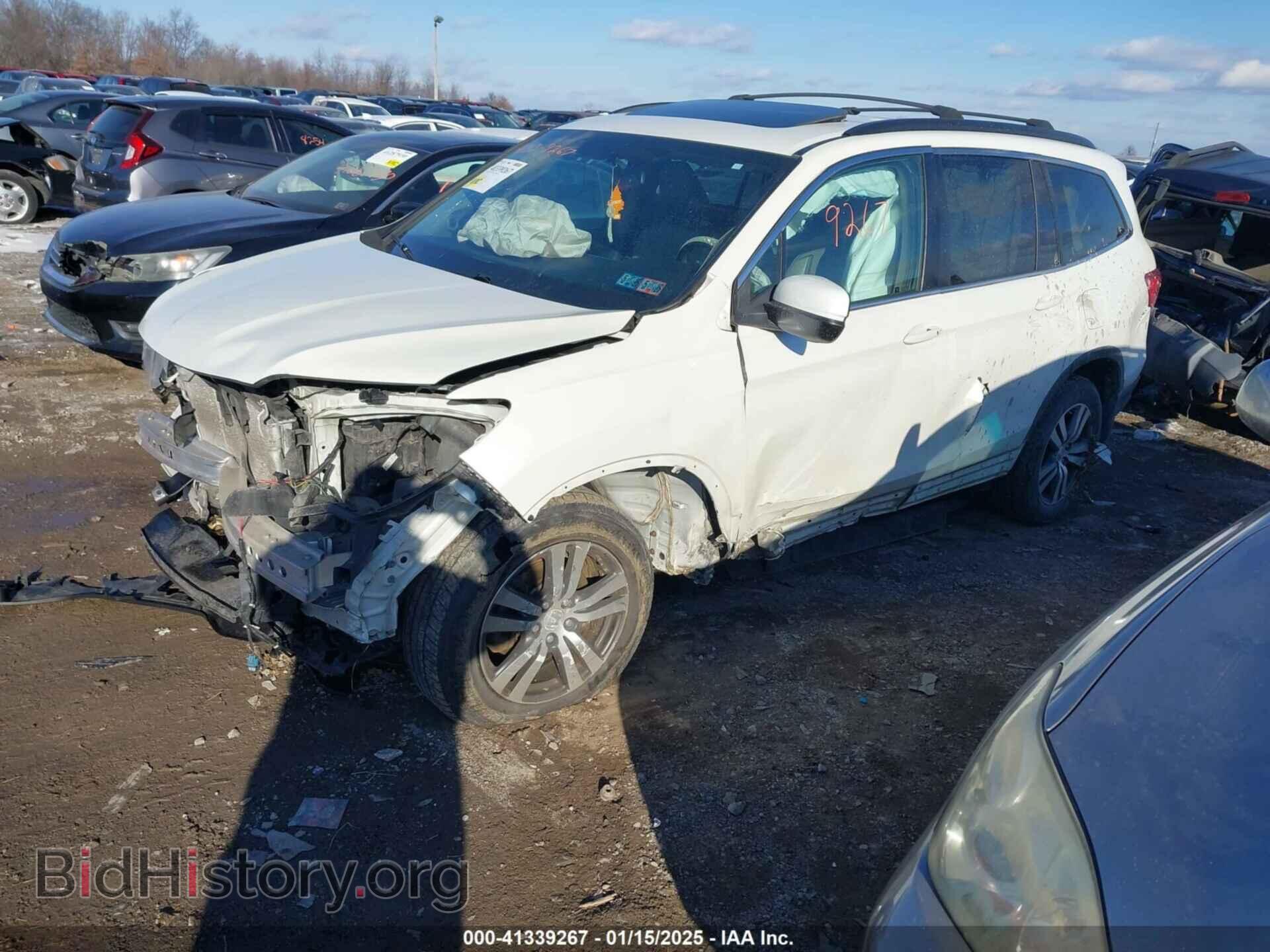2016 HONDA PILOT - VIN: 5FNYF6H55GB113961 - Фото 2