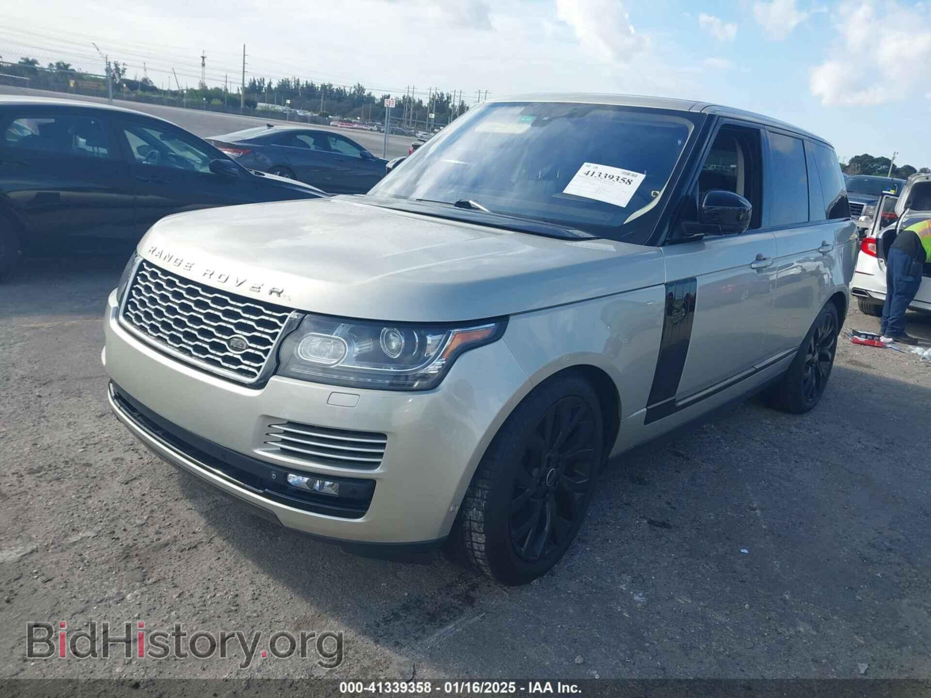 2014 LAND ROVER RANGE ROVER - VIN: SALGS2TF6EA180003 - Фото 2