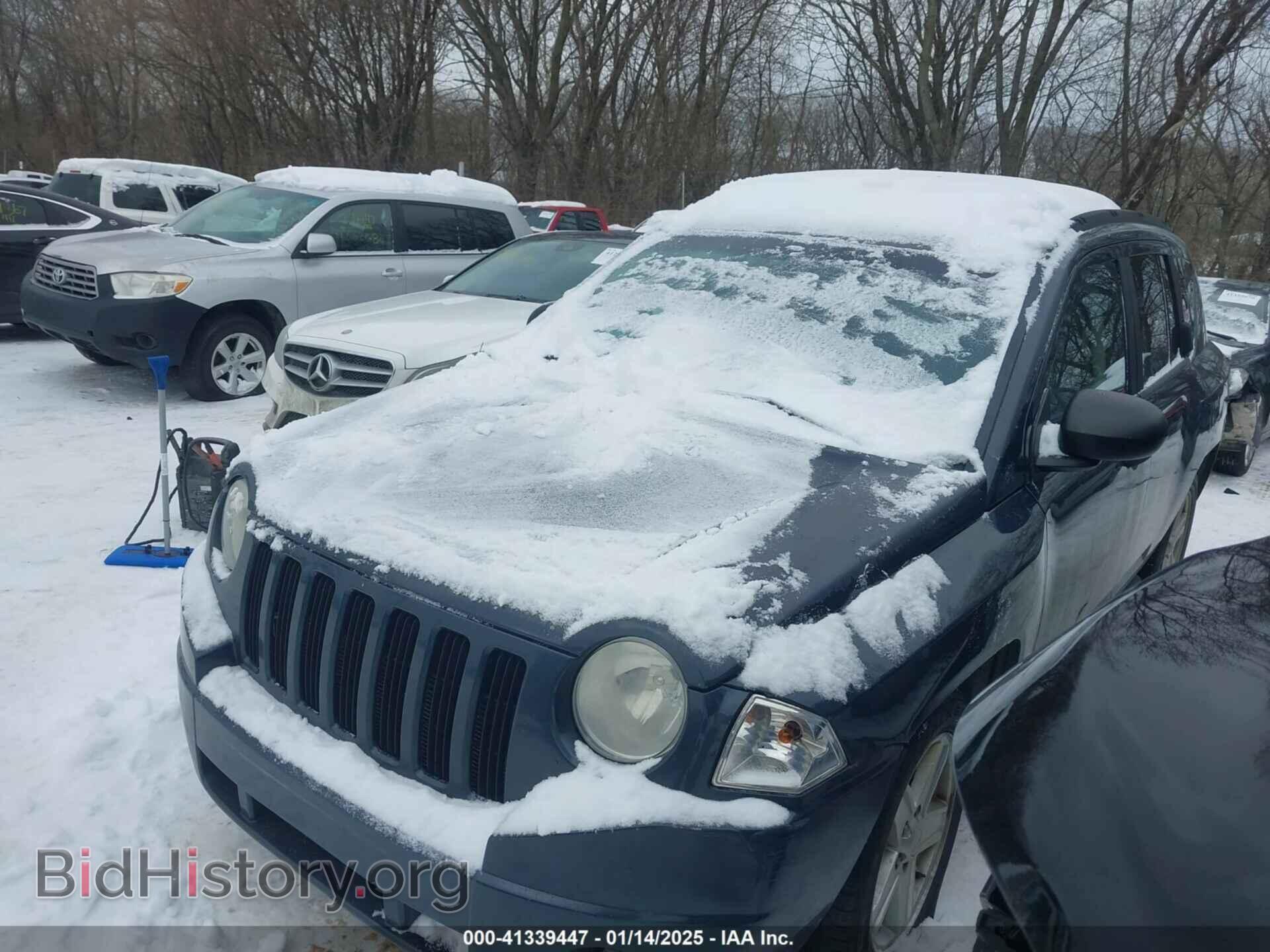 2007 JEEP COMPASS - VIN: 1J8FF47W37D260933 - Фото 2