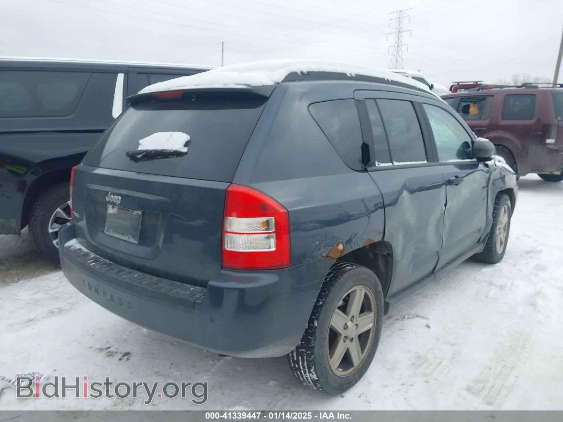 2007 JEEP COMPASS - VIN: 1J8FF47W37D260933 - Фото 4