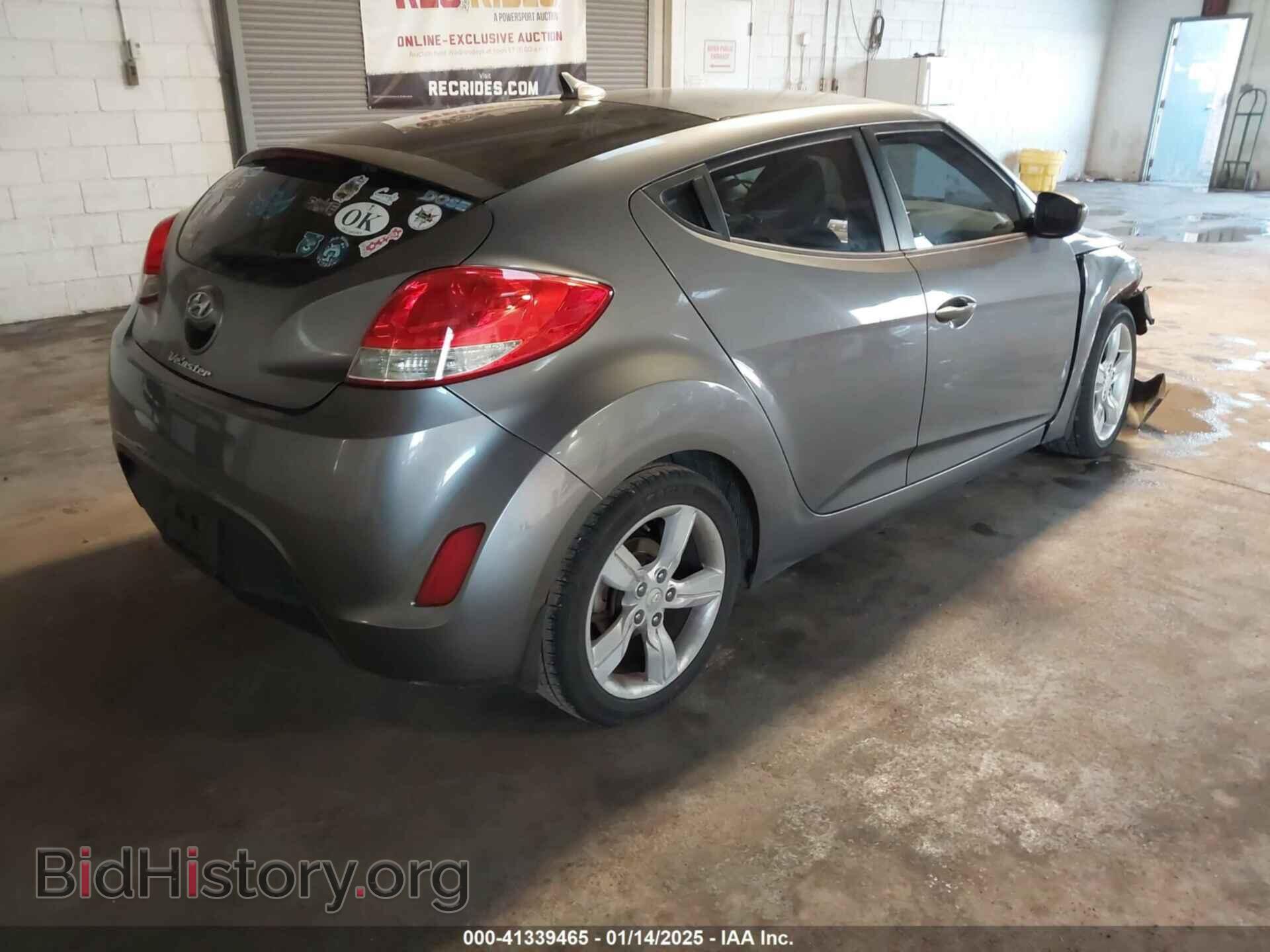 2013 HYUNDAI VELOSTER - VIN: KMHTC6AD4DU117924 - Фото 4