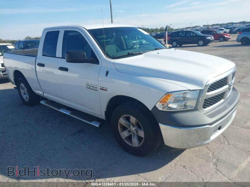 2018 RAM 1500 Tradesman 4X2 6'4 Box (VIN 1C6RR6FT5JS305203) — фото 1 из 18, IAAI, повреждение: левая задняя часть