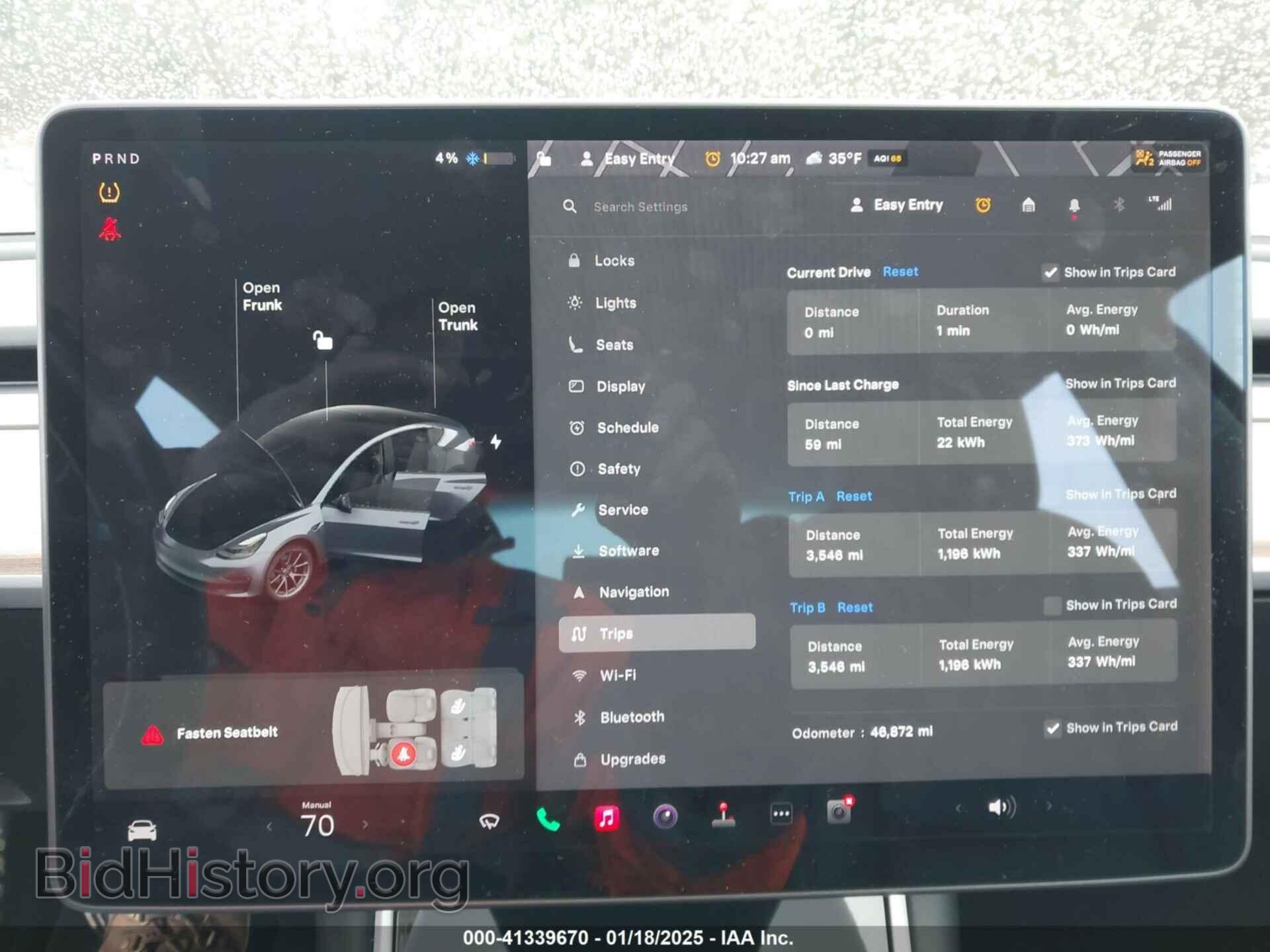 2018 TESLA MODEL 3 - VIN: 5YJ3E1EB9JF103869 - Фото 7