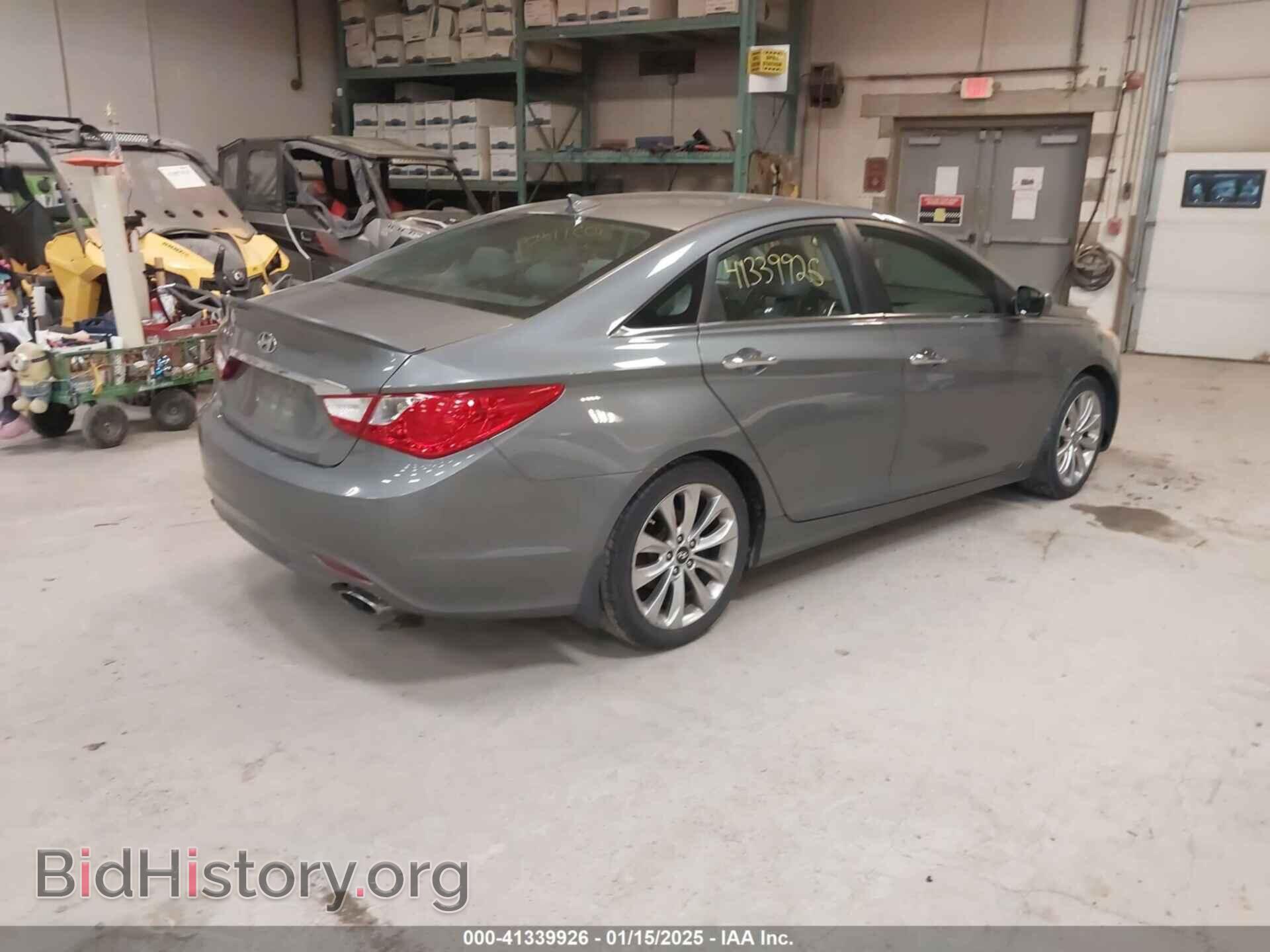 2013 HYUNDAI SONATA - VIN: 5NPEC4AC4DH760471 - Фото 4