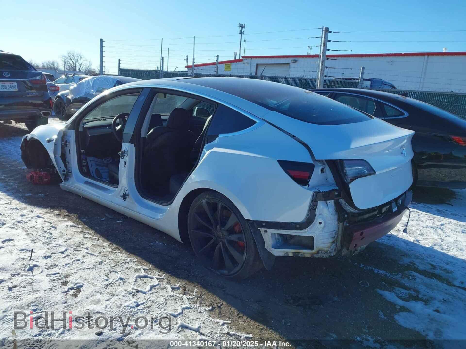 2020 TESLA MODEL 3 - VIN: 5YJ3E1ECXLF641248 - Фото 3