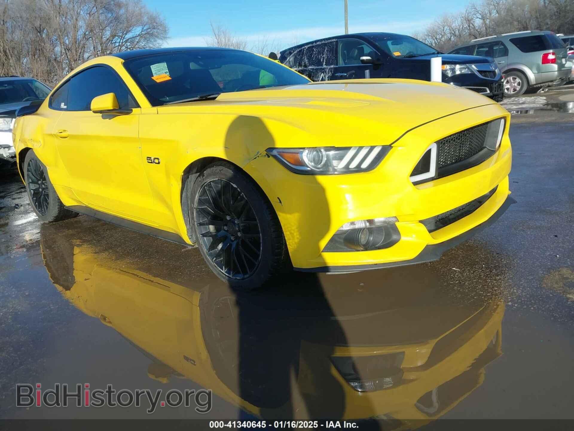 Photo 1FA6P8CF7F5384249 - FORD MUSTANG 2015