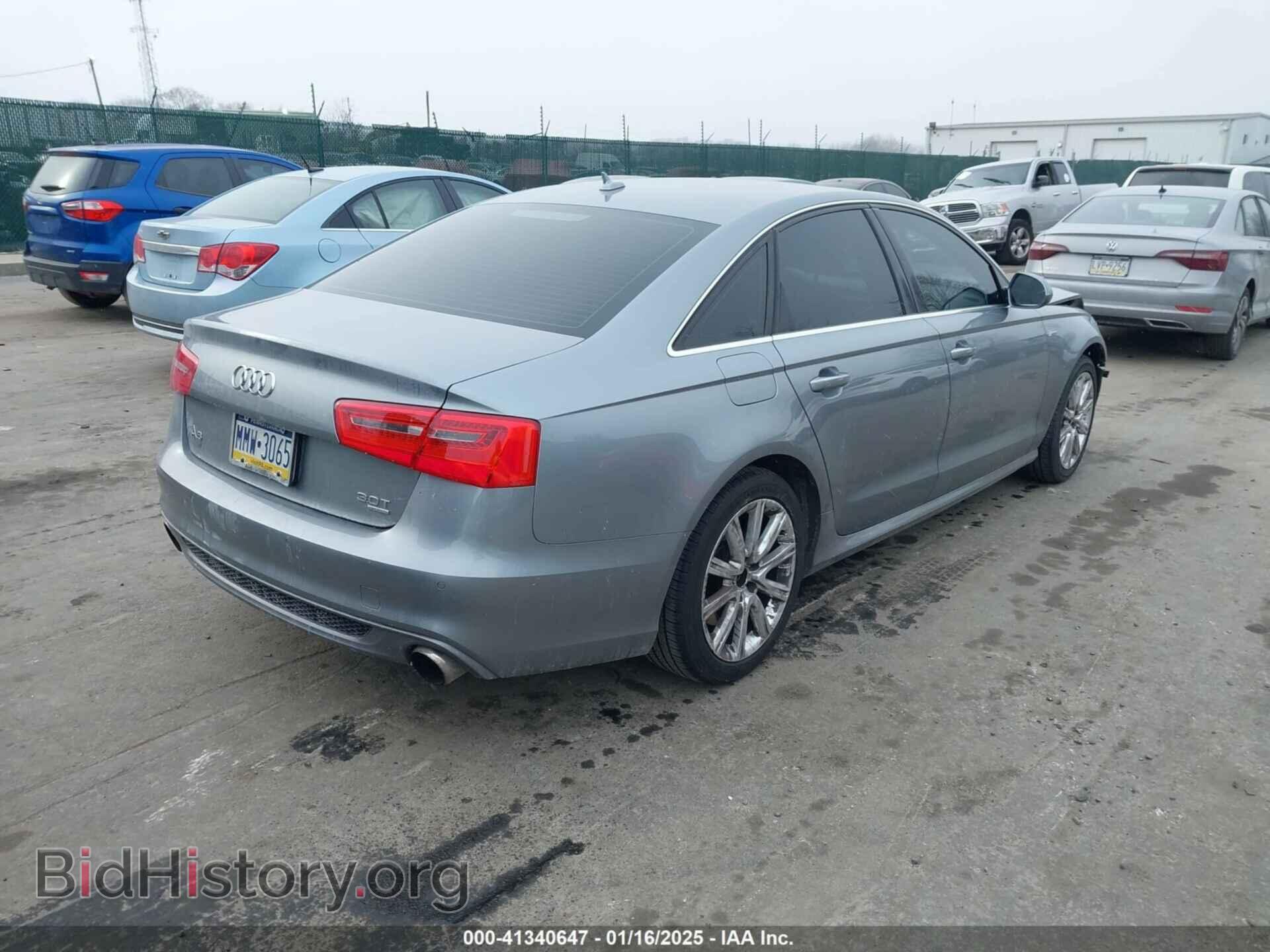 2013 AUDI A6 - VIN: WAUHGAFC0DN032555 - Фото 4