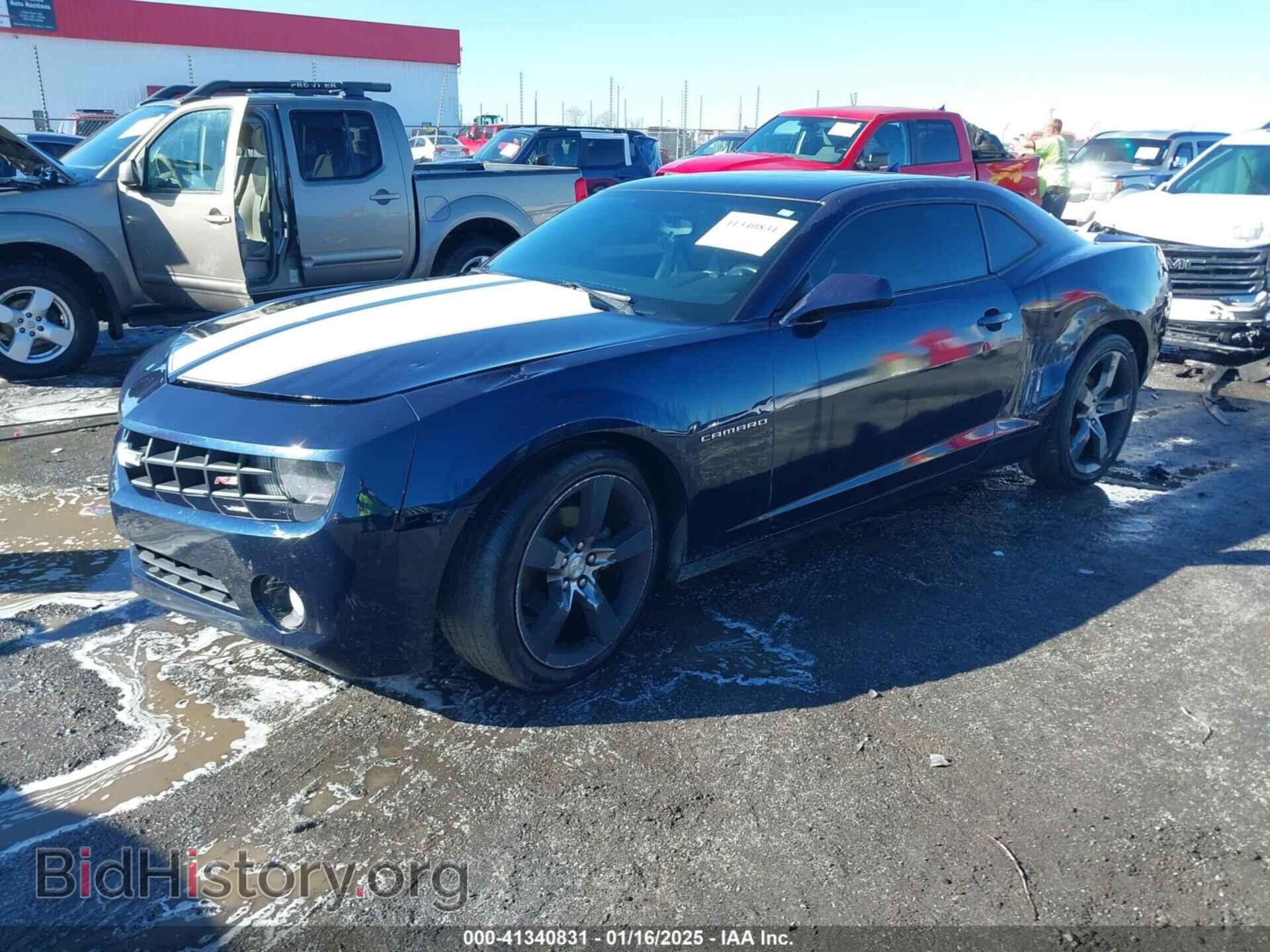 2012 CHEVROLET CAMARO - VIN: 2G1FB1E36C9170301 - Фото 2
