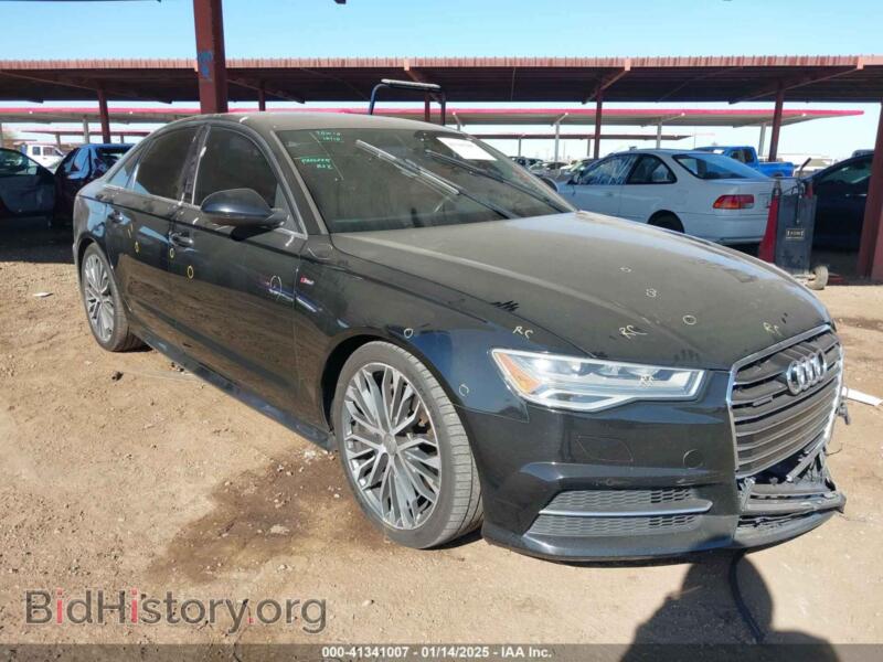 2016 Audi A6 2.0T Premium Plus (VIN WAUGFAFC8GN103391) — фото 1 из 16, IAAI, повреждение: левая передняя часть