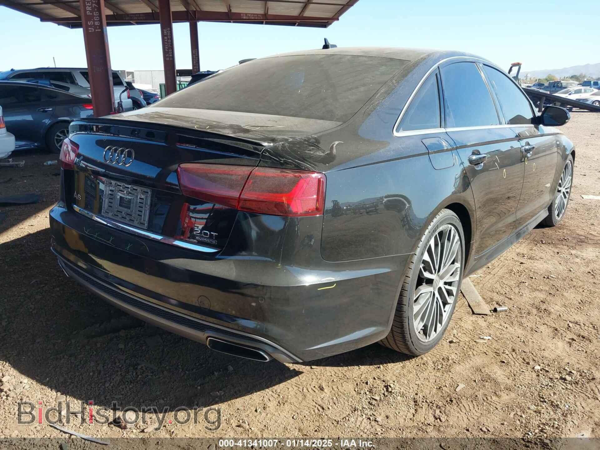 2016 AUDI A6 - VIN: WAUGFAFC8GN103391 - Фото 4
