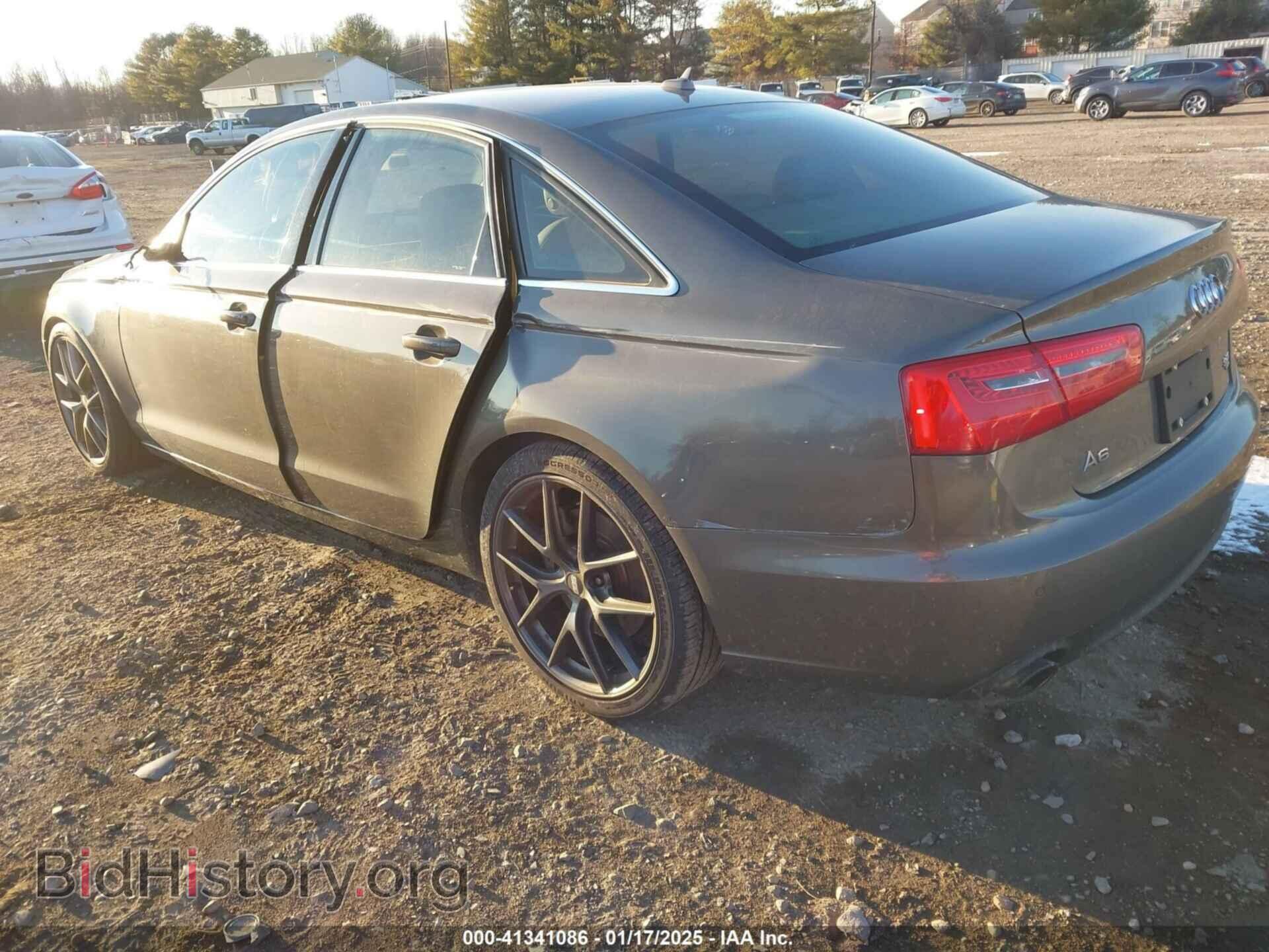 2012 AUDI A6 - VIN: WAUGGAFC6CN147963 - Фото 3