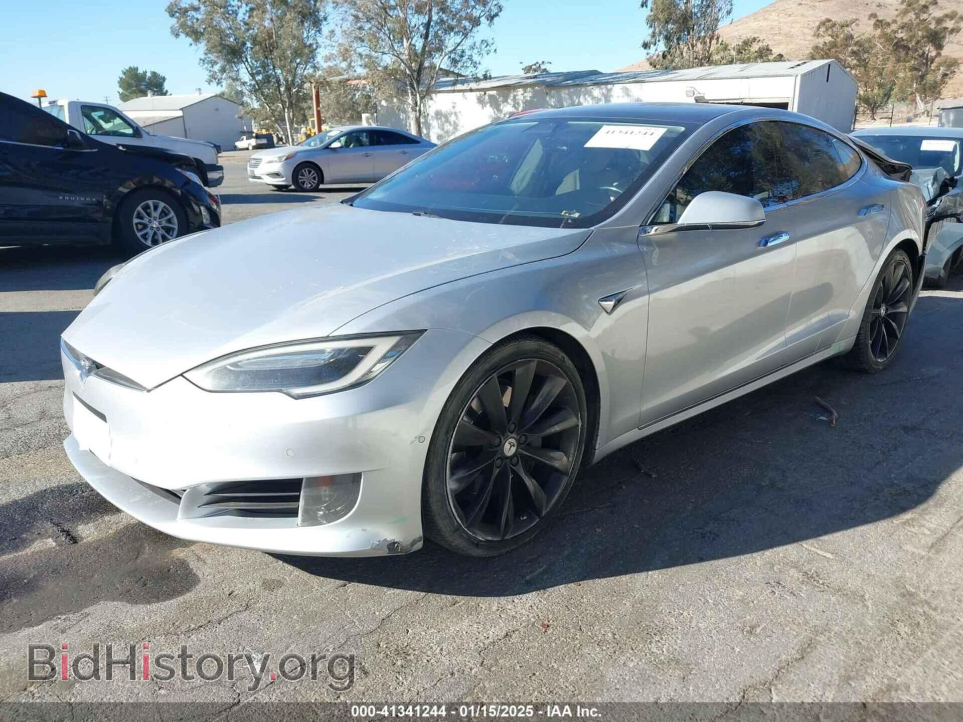 2017 TESLA MODEL S - VIN: 5YJSA1E21HF199515 - Фото 2