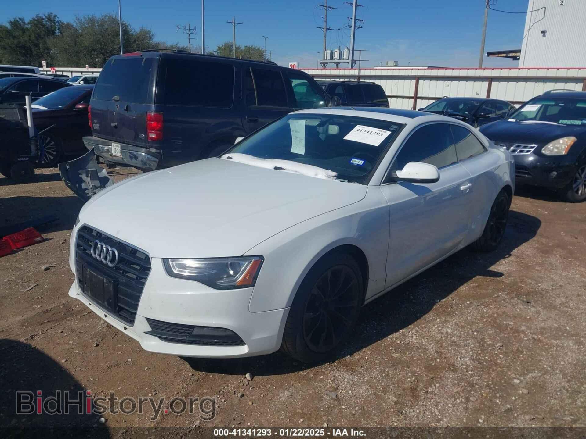 2014 AUDI A5 - VIN: WAULFAFR4EA028485 - Фото 2