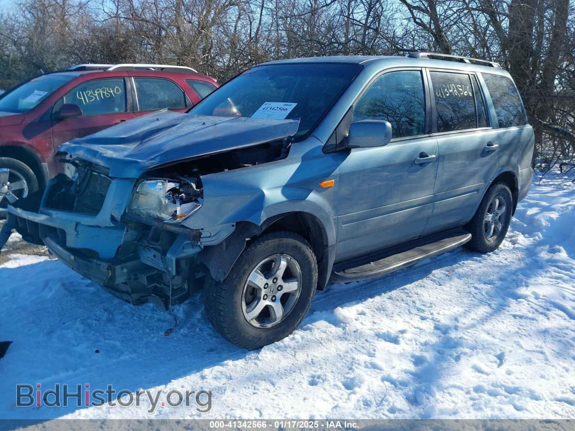 2007 HONDA PILOT - VIN: 5FNYF18587B013744 - Фото 2