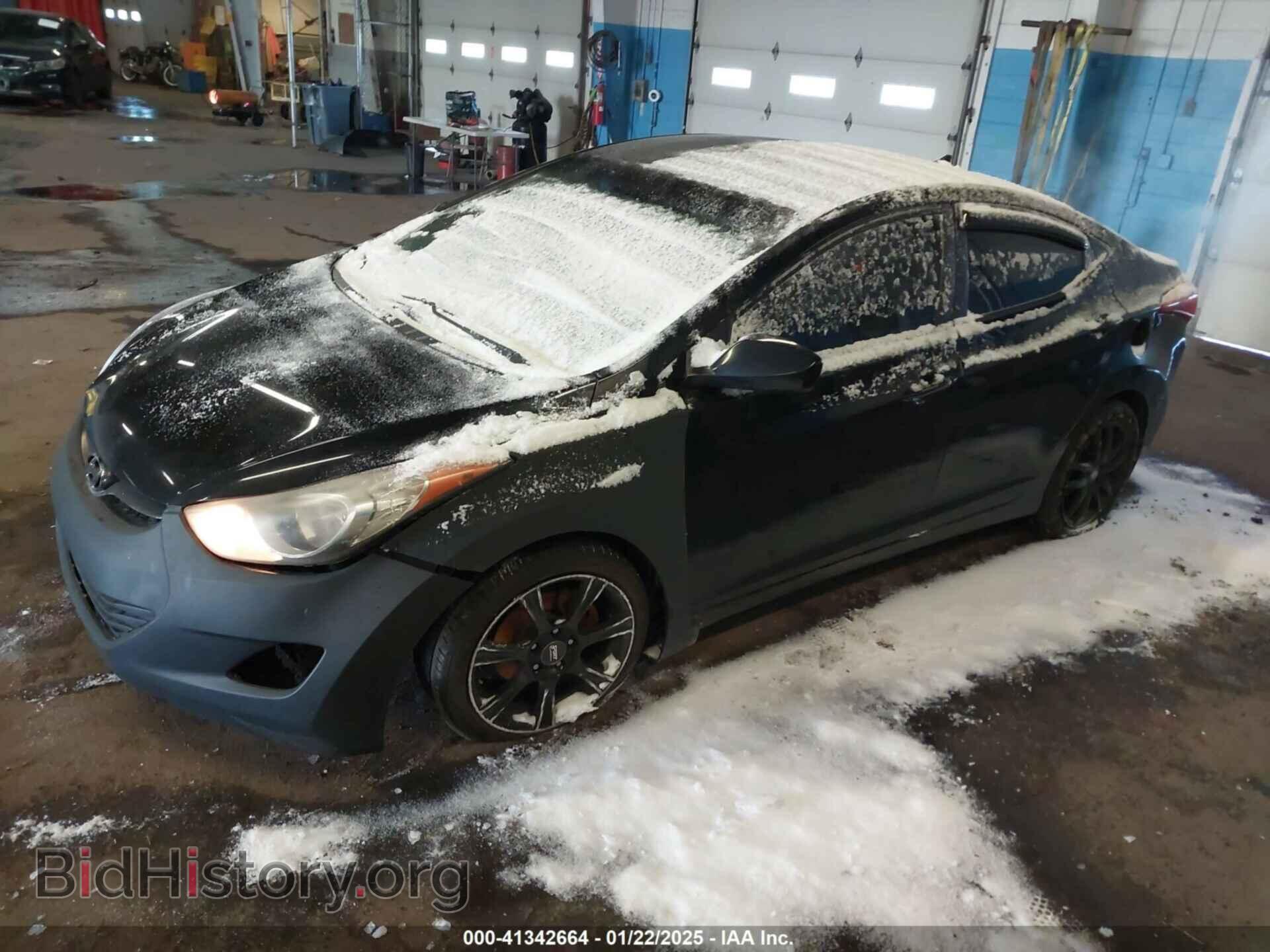2012 HYUNDAI ELANTRA - VIN: KMHDH4AE2CU331540 - Фото 2