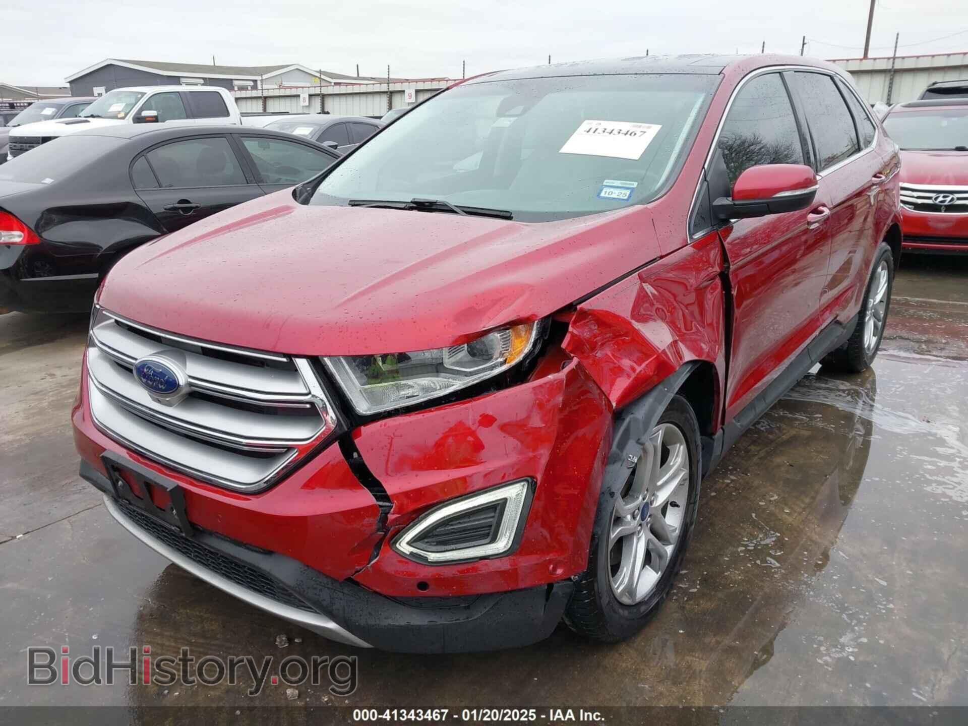 2015 FORD EDGE - VIN: 2FMPK3K85FBB55482 - Фото 2