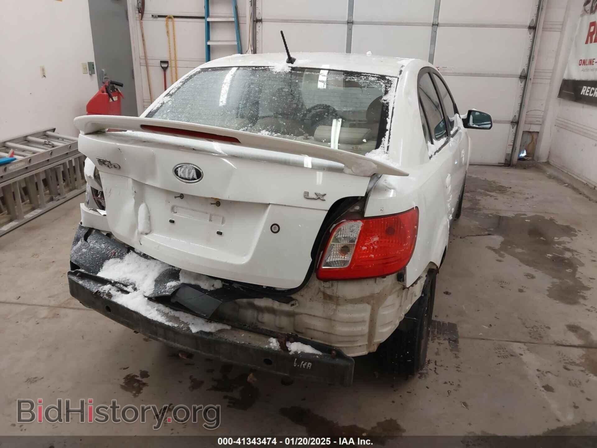 2007 KIA RIO - VIN: KNADE123776293089 - Фото 4