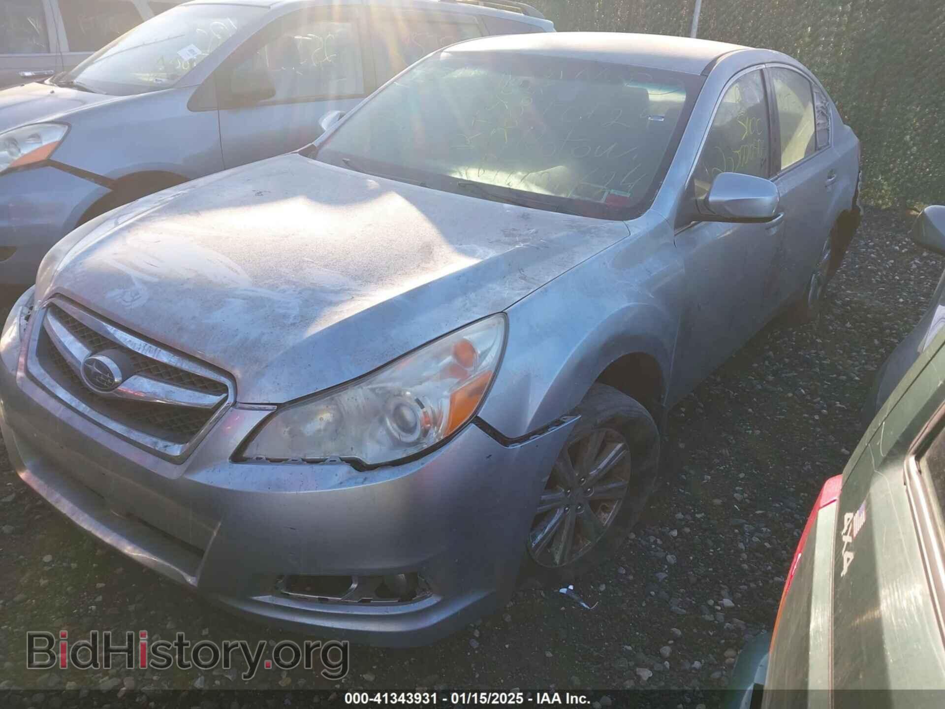 2012 SUBARU LEGACY - VIN: 4S3BMCA61C3037076 - Фото 2