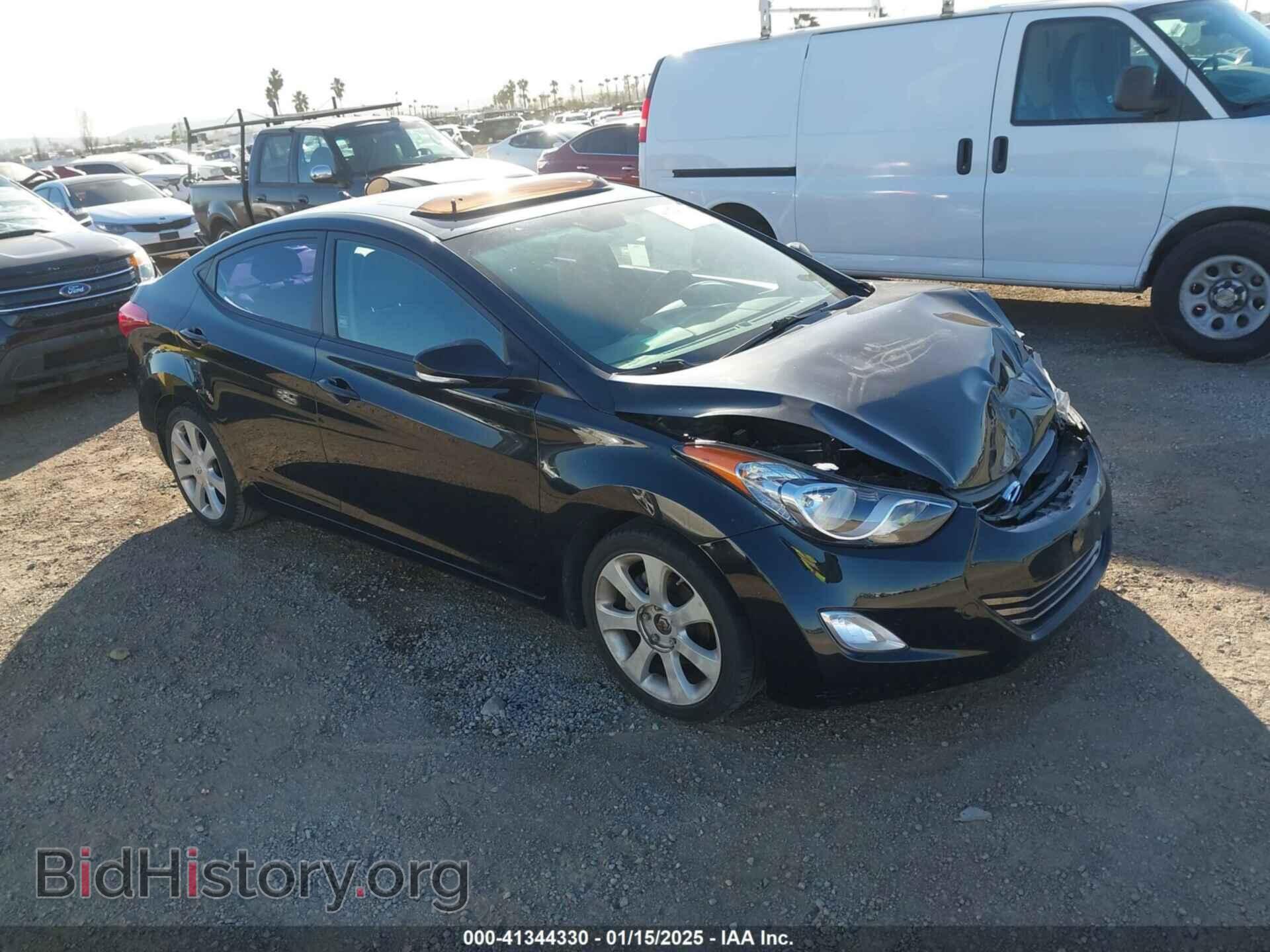 Фотография 5NPDH4AE6CH123739 - HYUNDAI ELANTRA 2012