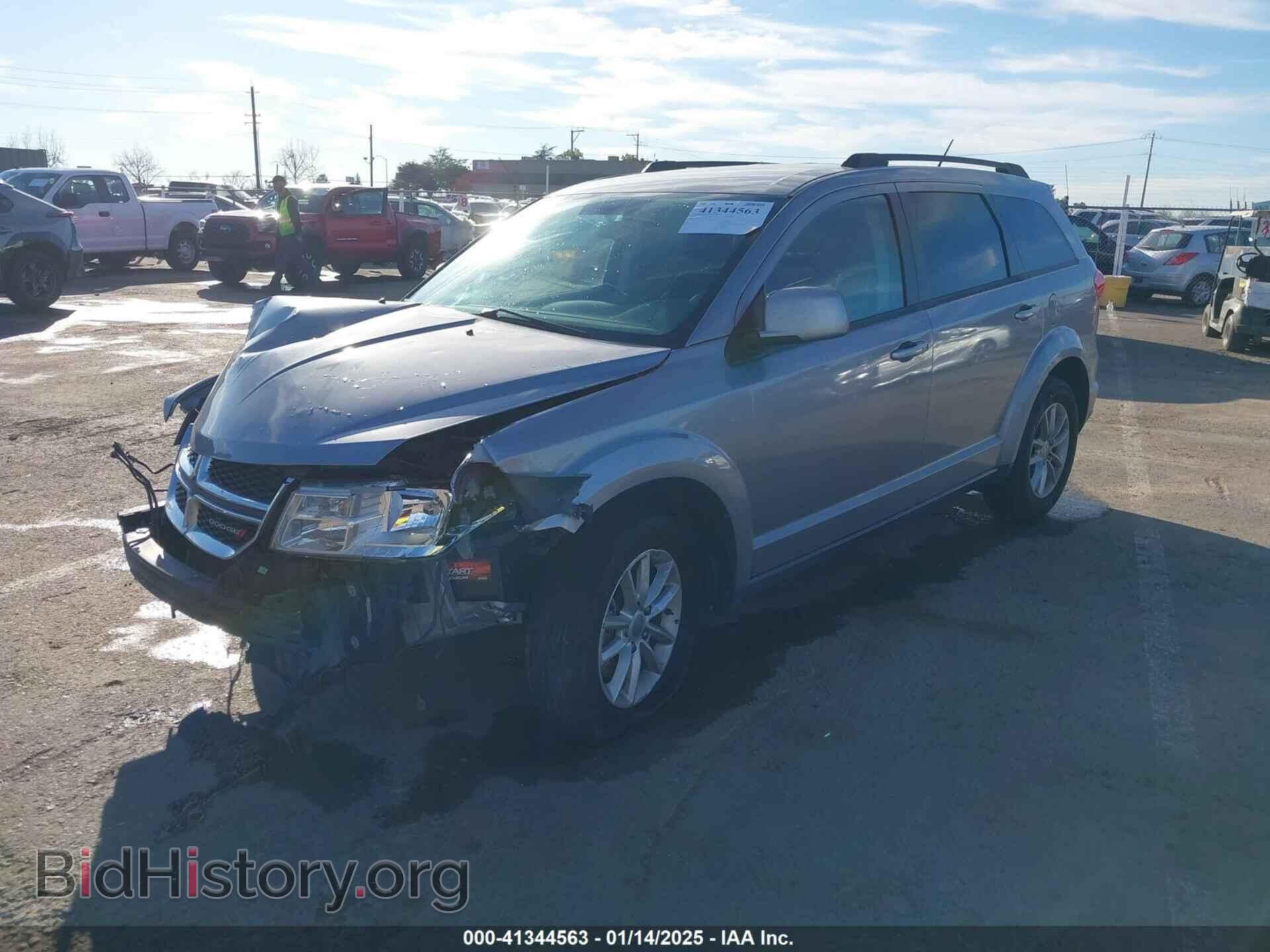 2015 DODGE JOURNEY - VIN: 3C4PDCBB0FT741974 - Фото 2