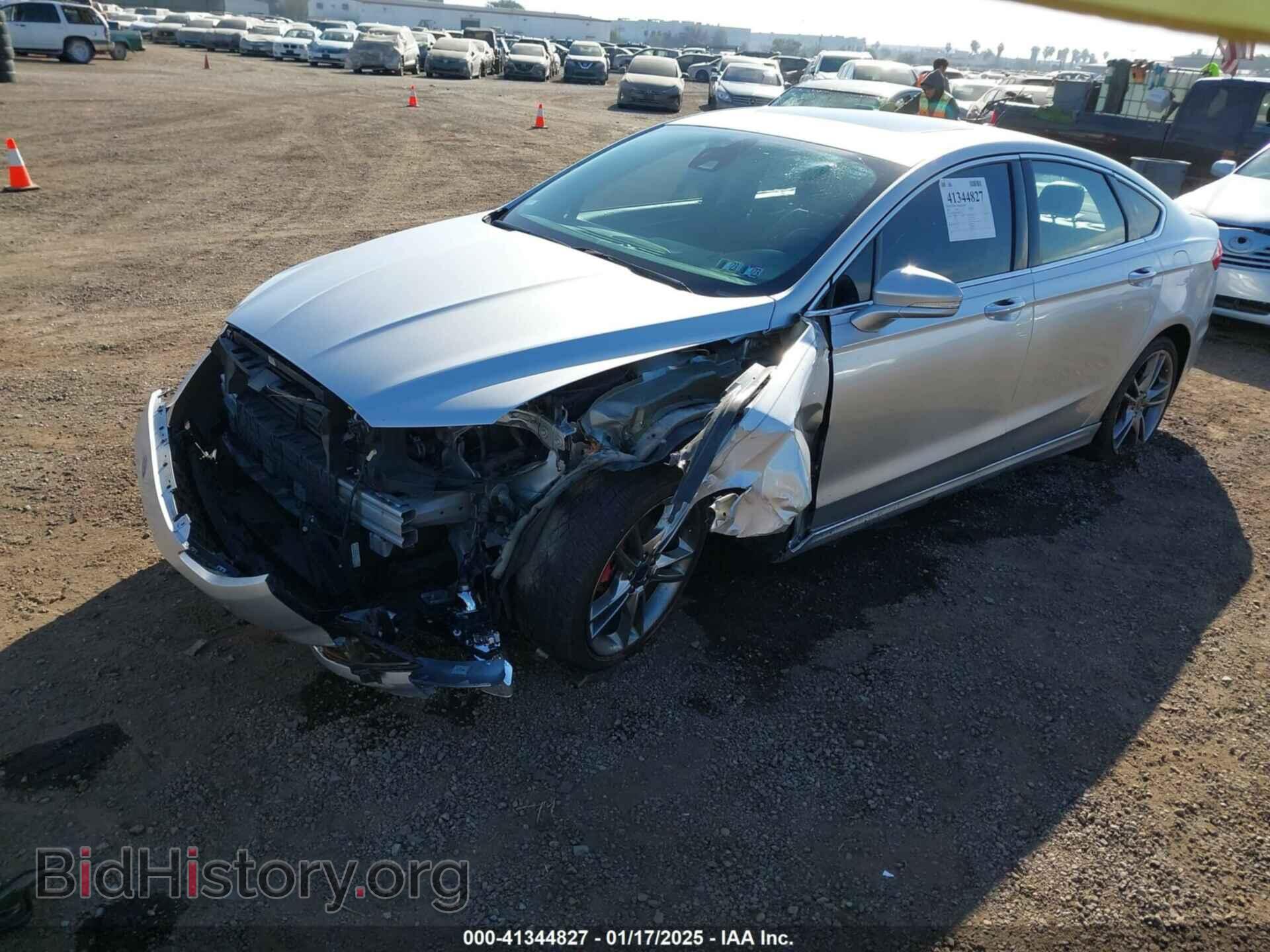 2014 FORD FUSION - VIN: 3FA6P0K99ER349012 - Фото 2
