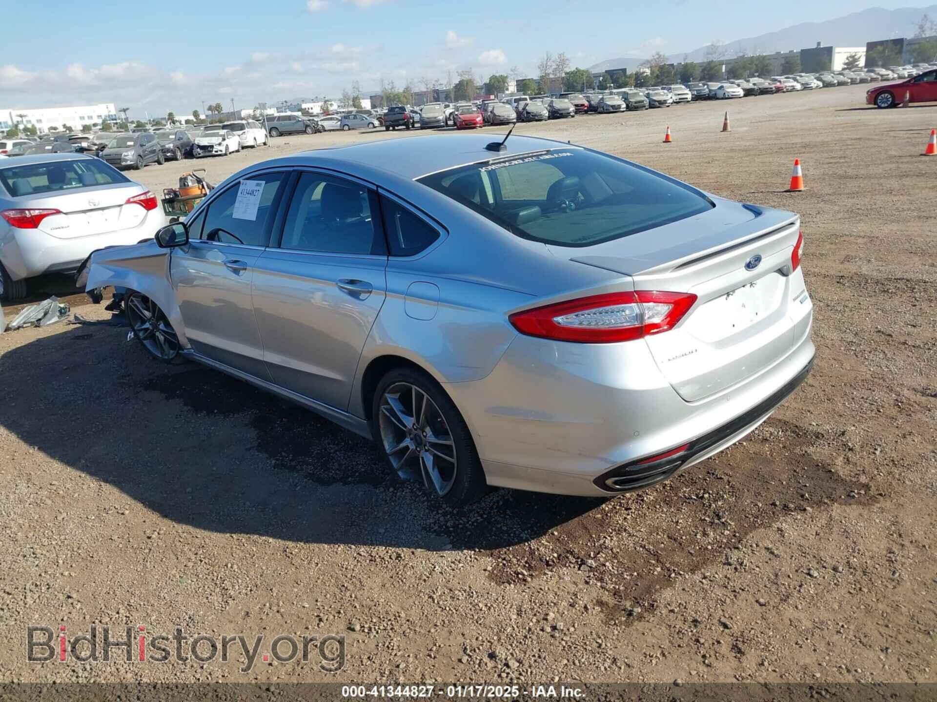 2014 FORD FUSION - VIN: 3FA6P0K99ER349012 - Фото 3