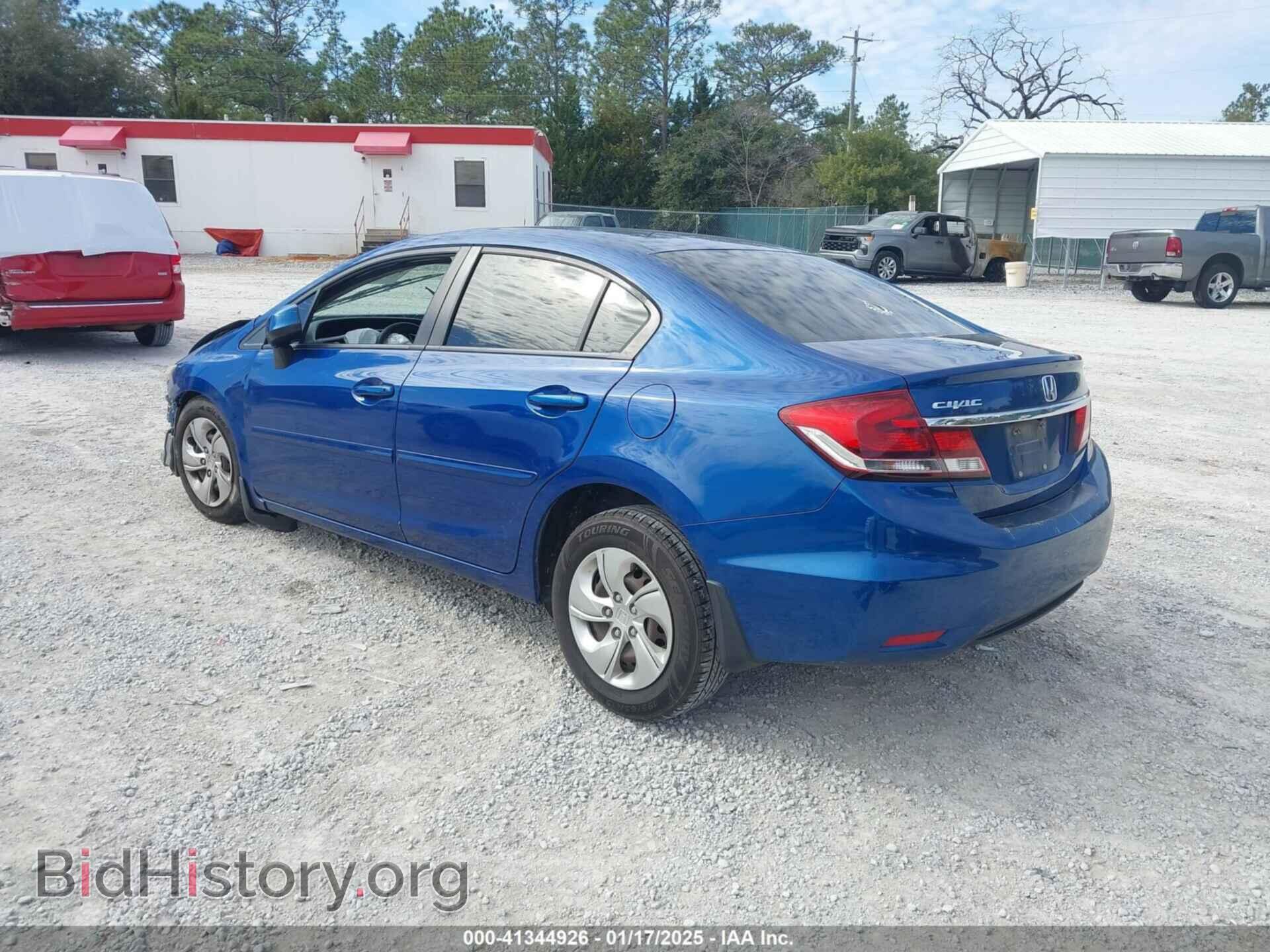 2013 HONDA CIVIC - VIN: 19XFB2F58DE052251 - Фото 3