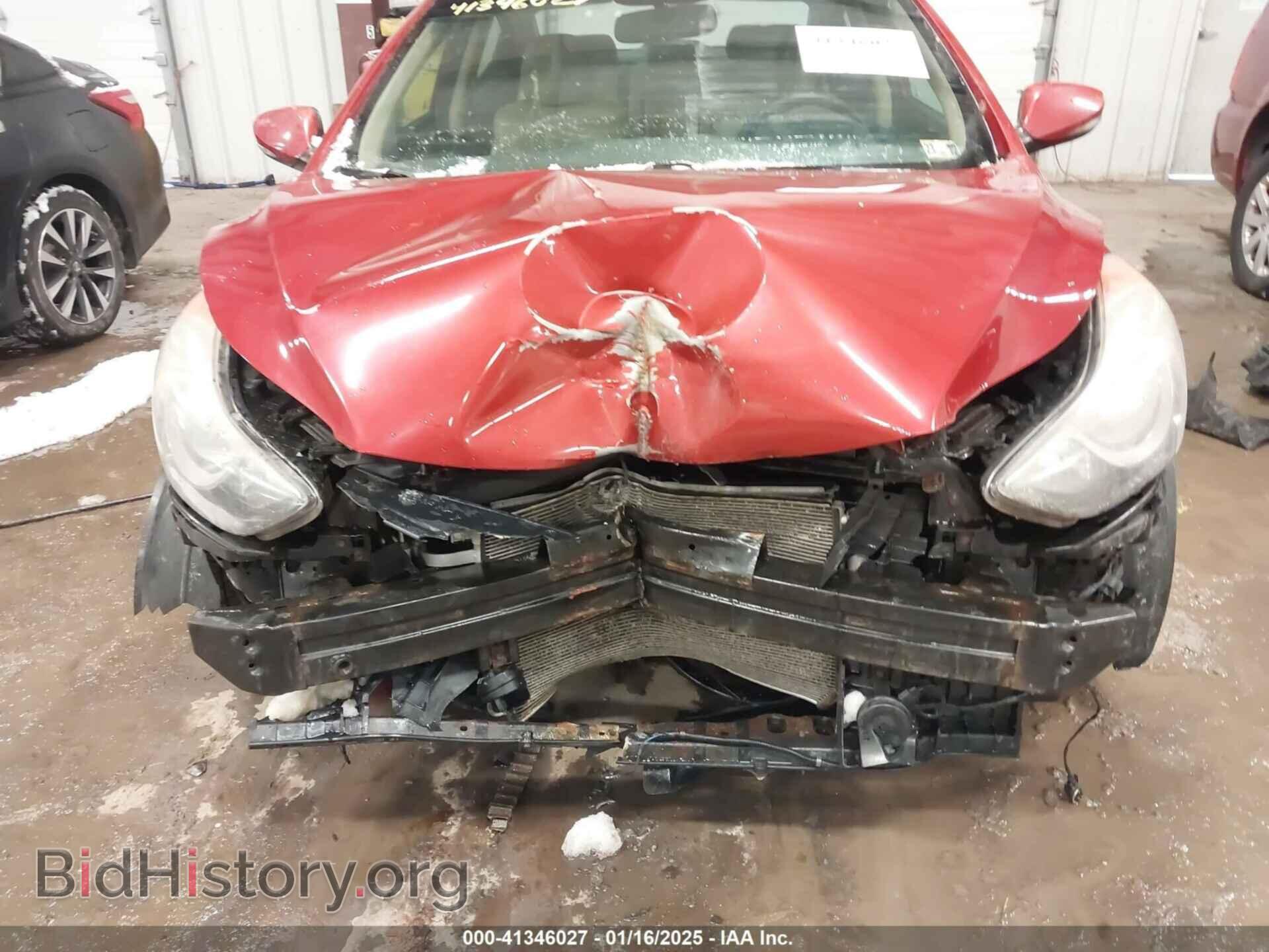 2012 HYUNDAI ELANTRA - VIN: KMHDH4AEXCU242864 - Фото 6