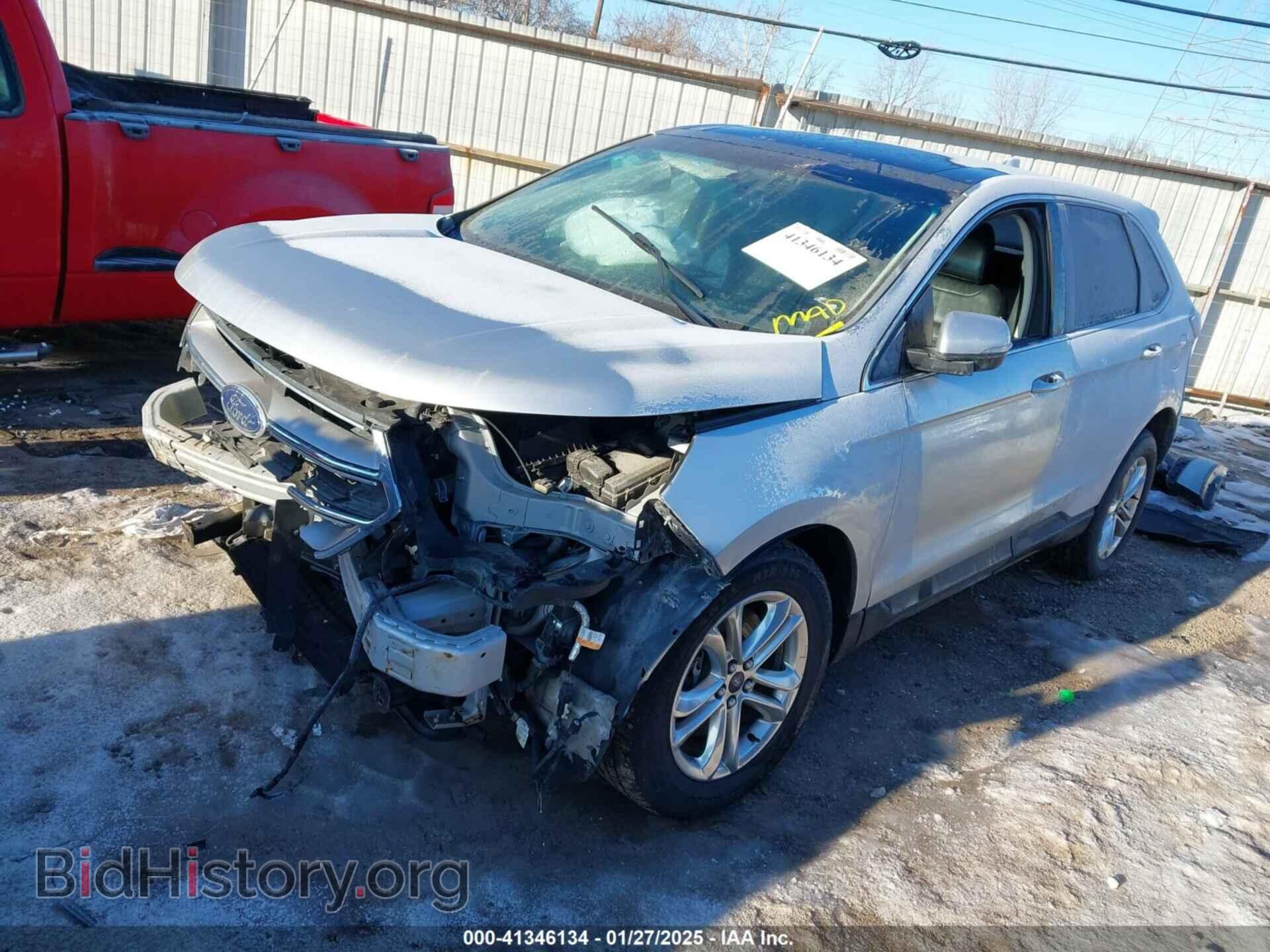 2015 FORD EDGE - VIN: 2FMTK4J81FBB51421 - Фото 2