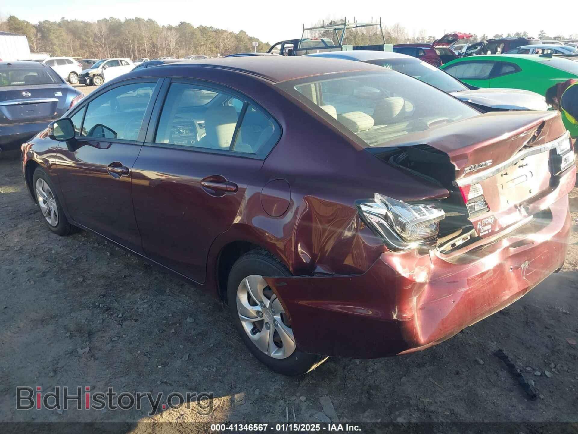 2013 HONDA CIVIC - VIN: 19XFB2F56DE080128 - Фото 3