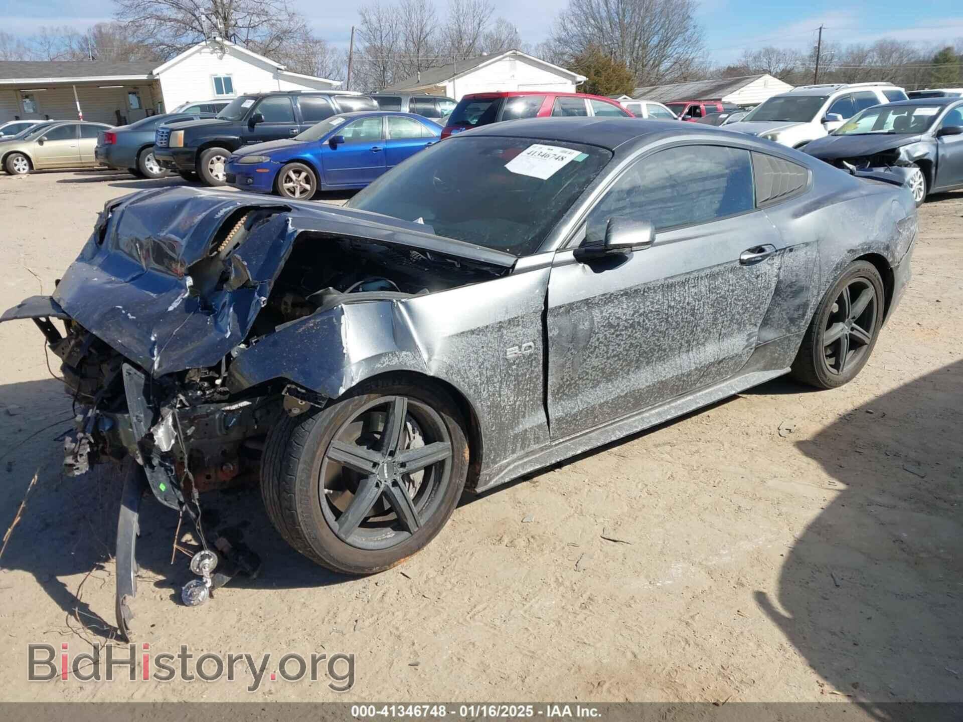 2017 FORD MUSTANG - VIN: 1FA6P8CF1H5322445 - Фото 2