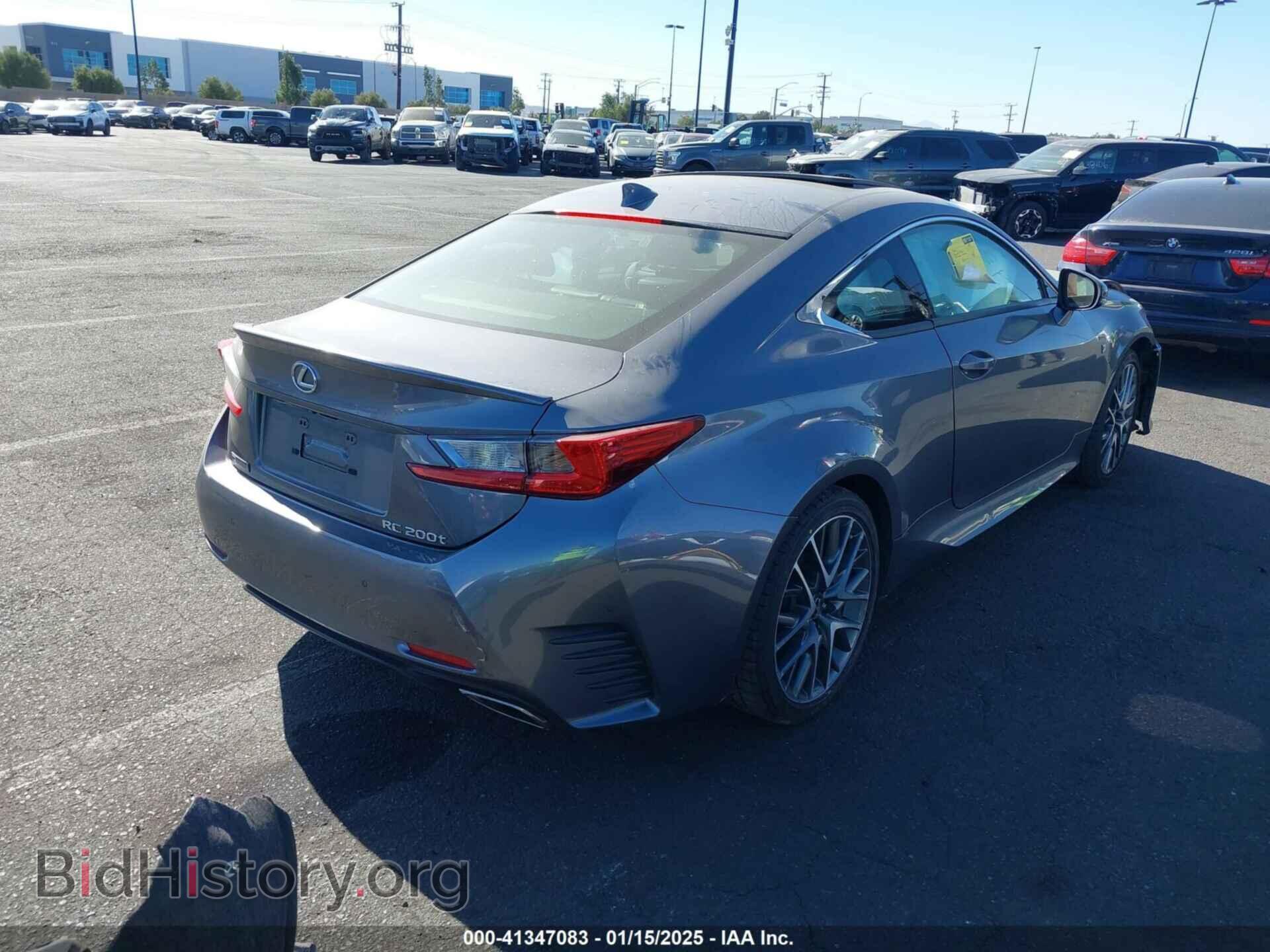 2017 LEXUS RC 200T - VIN: JTHHA5BCXH5005482 - Фото 4