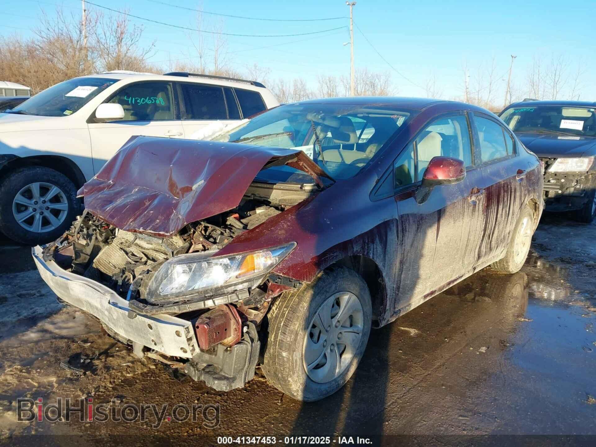 2013 HONDA CIVIC - VIN: 19XFB2F59DE093133 - Фото 2