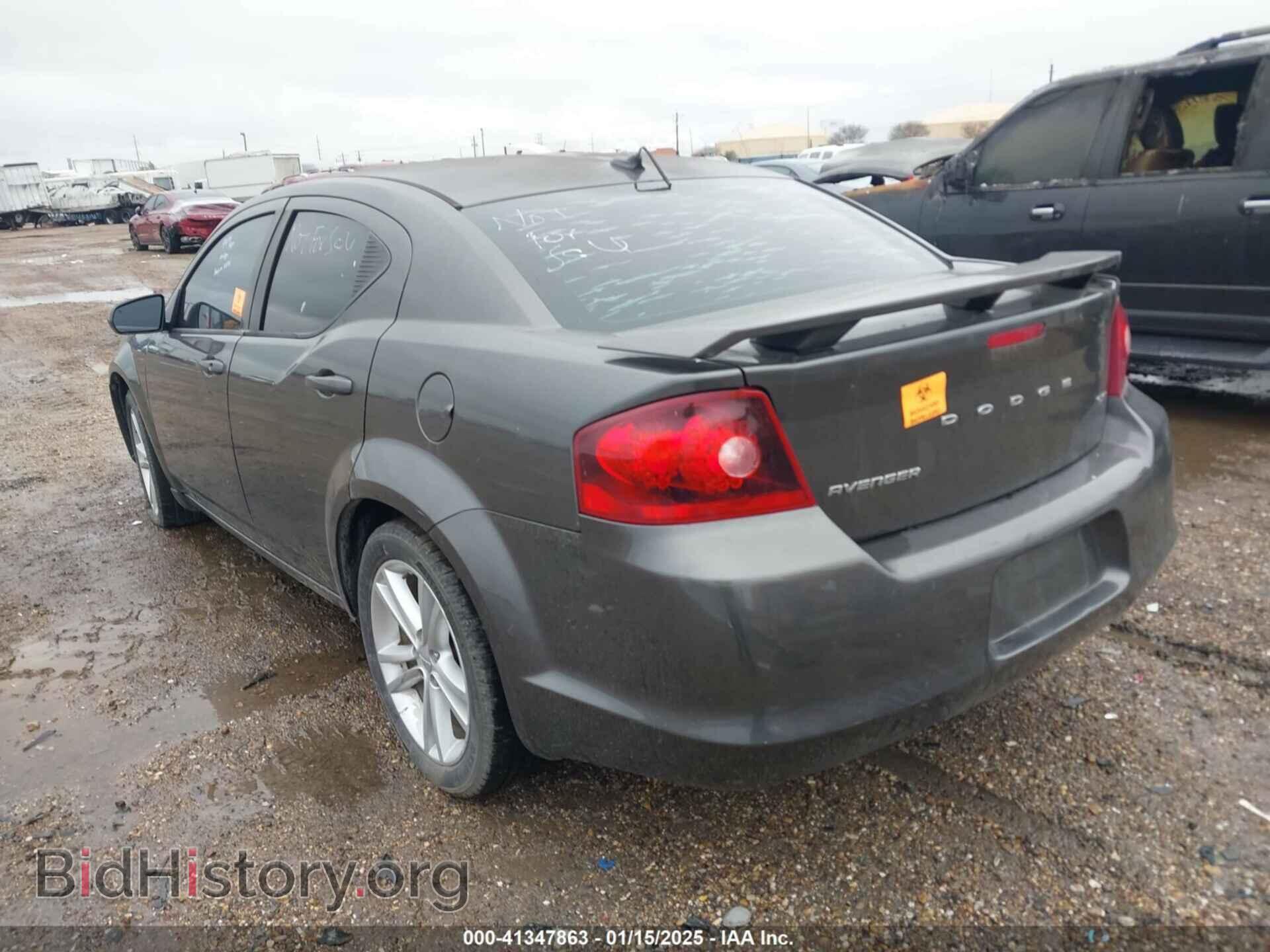 2014 DODGE AVENGER - VIN: 1C3CDZCB0EN203973 - Фото 3