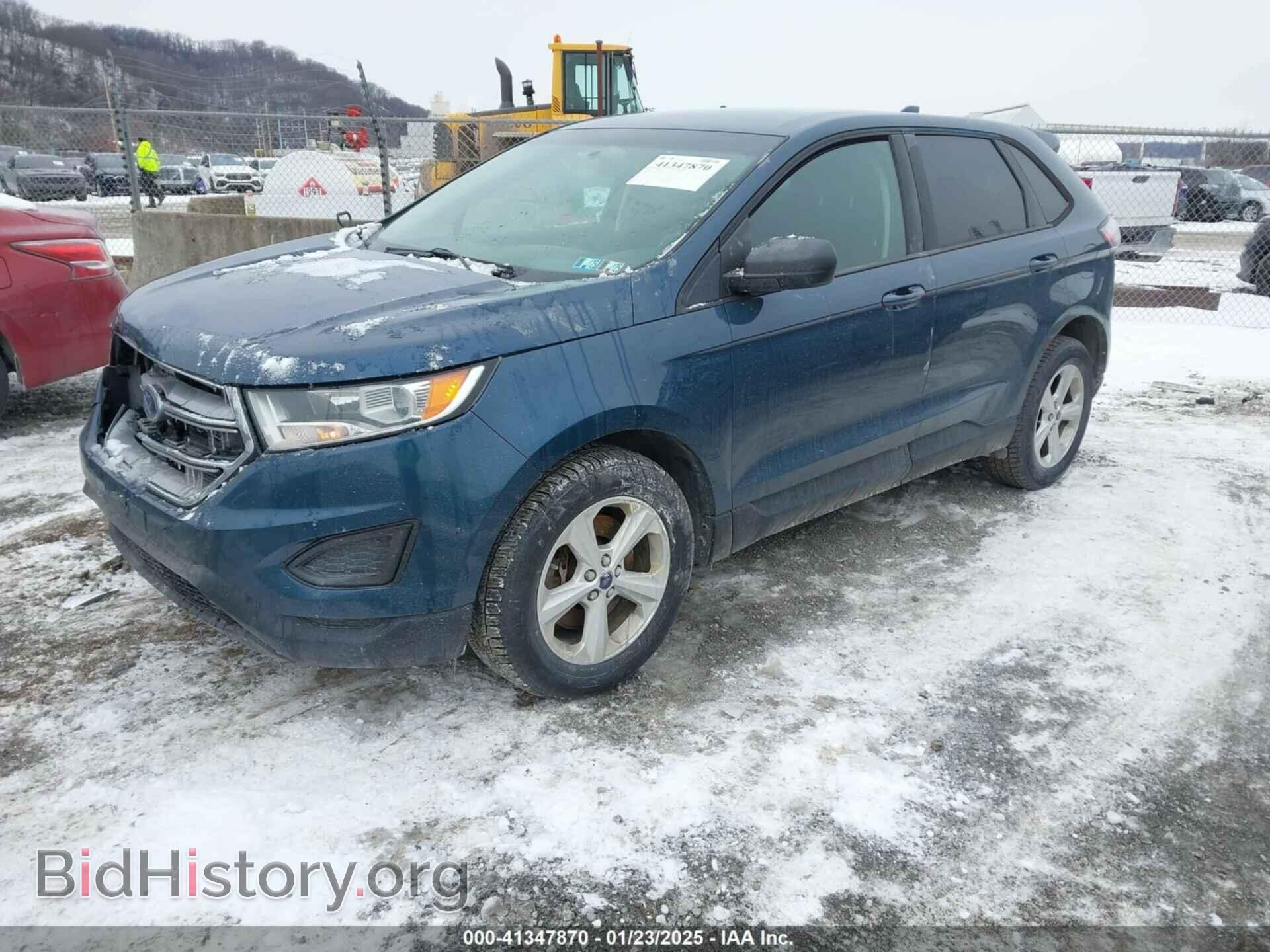 2016 FORD EDGE - VIN: 2FMPK4G97GBC57374 - Фото 2