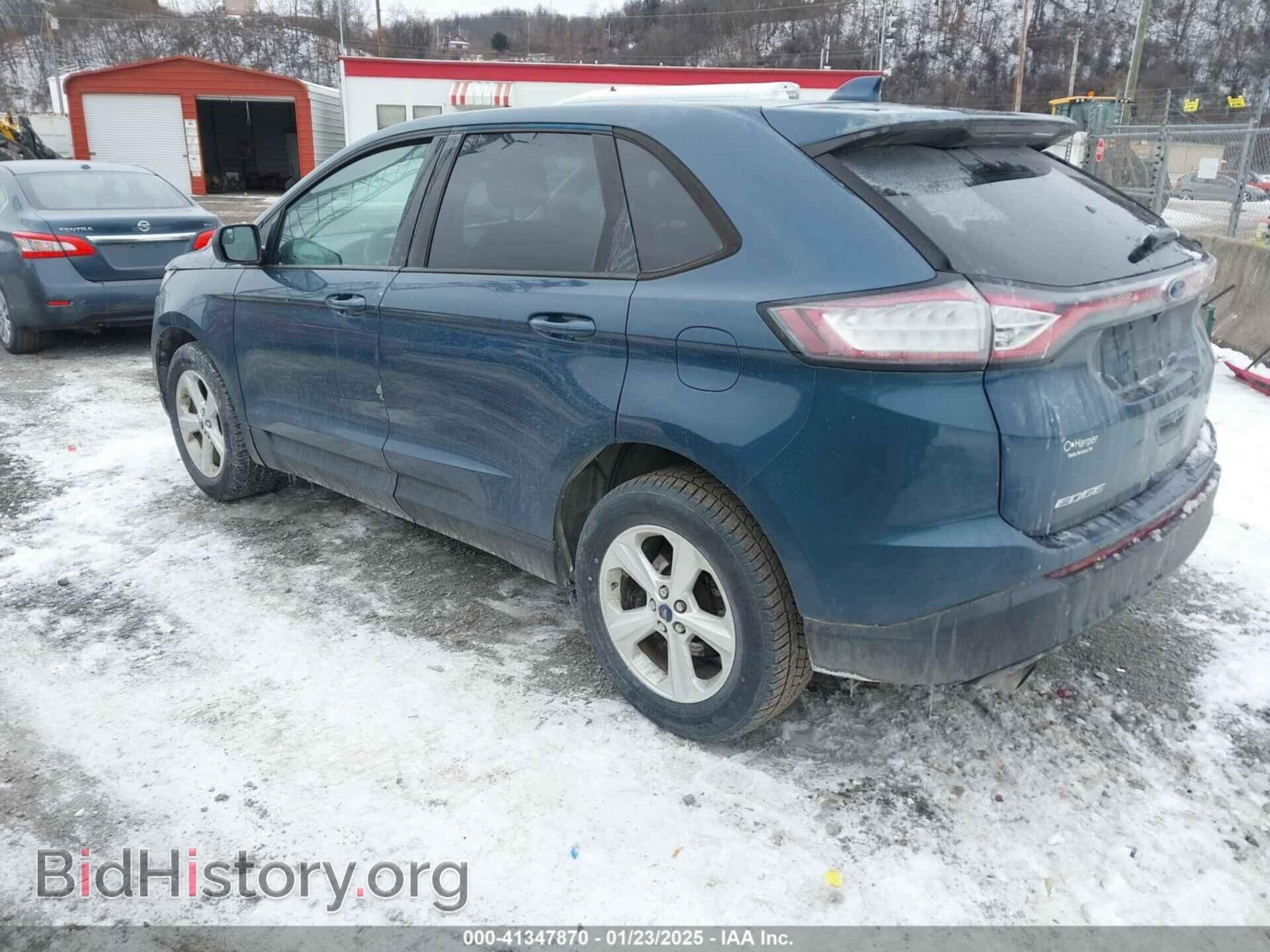 2016 FORD EDGE - VIN: 2FMPK4G97GBC57374 - Фото 3