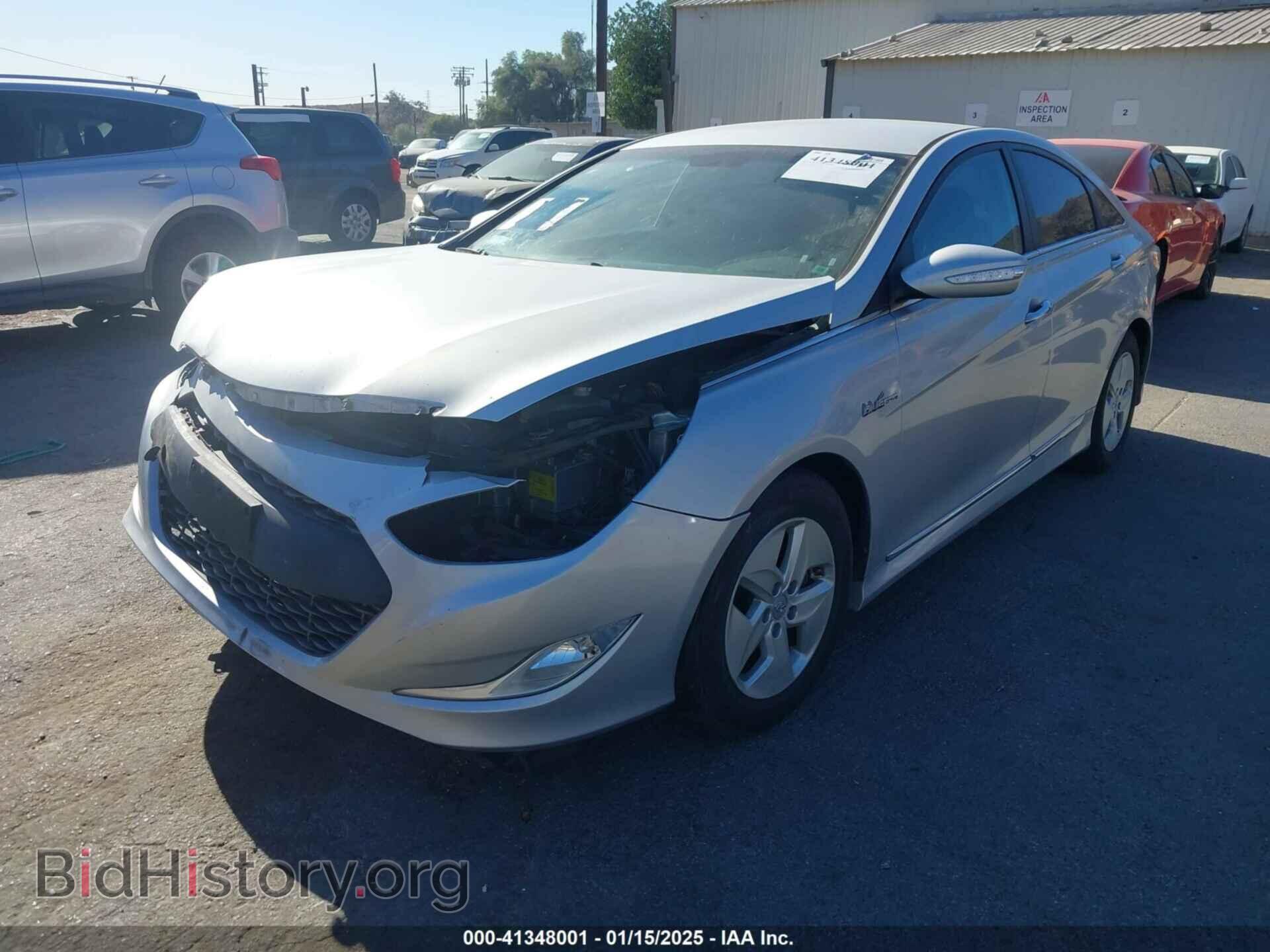 2012 HYUNDAI SONATA - VIN: KMHEC4A41CA021035 - Фото 2