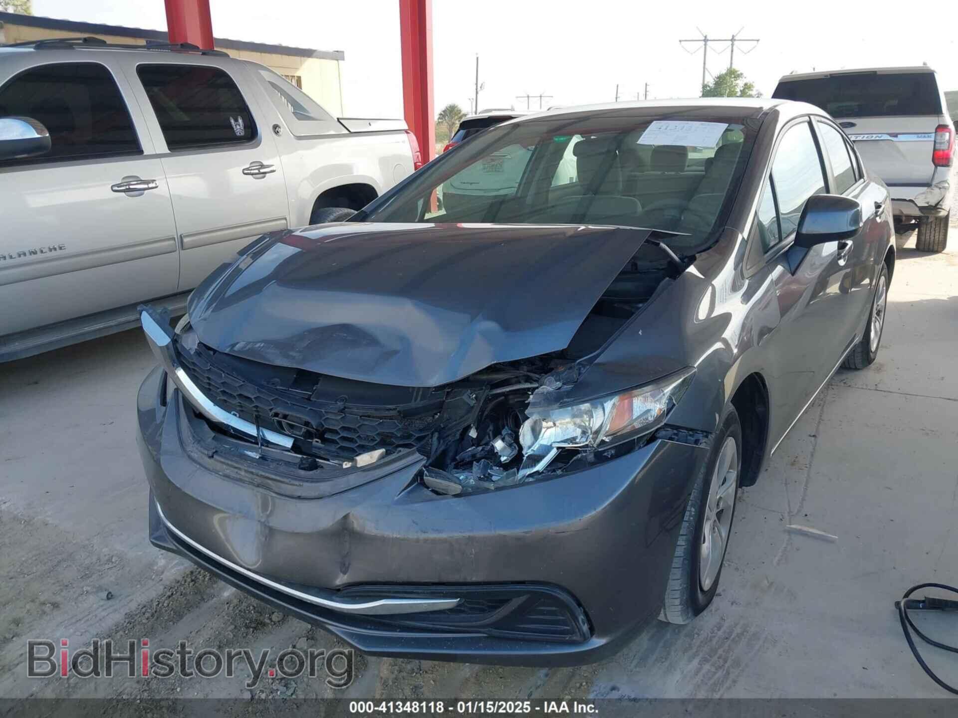 2013 HONDA CIVIC - VIN: 19XFB2F51DE035467 - Фото 2