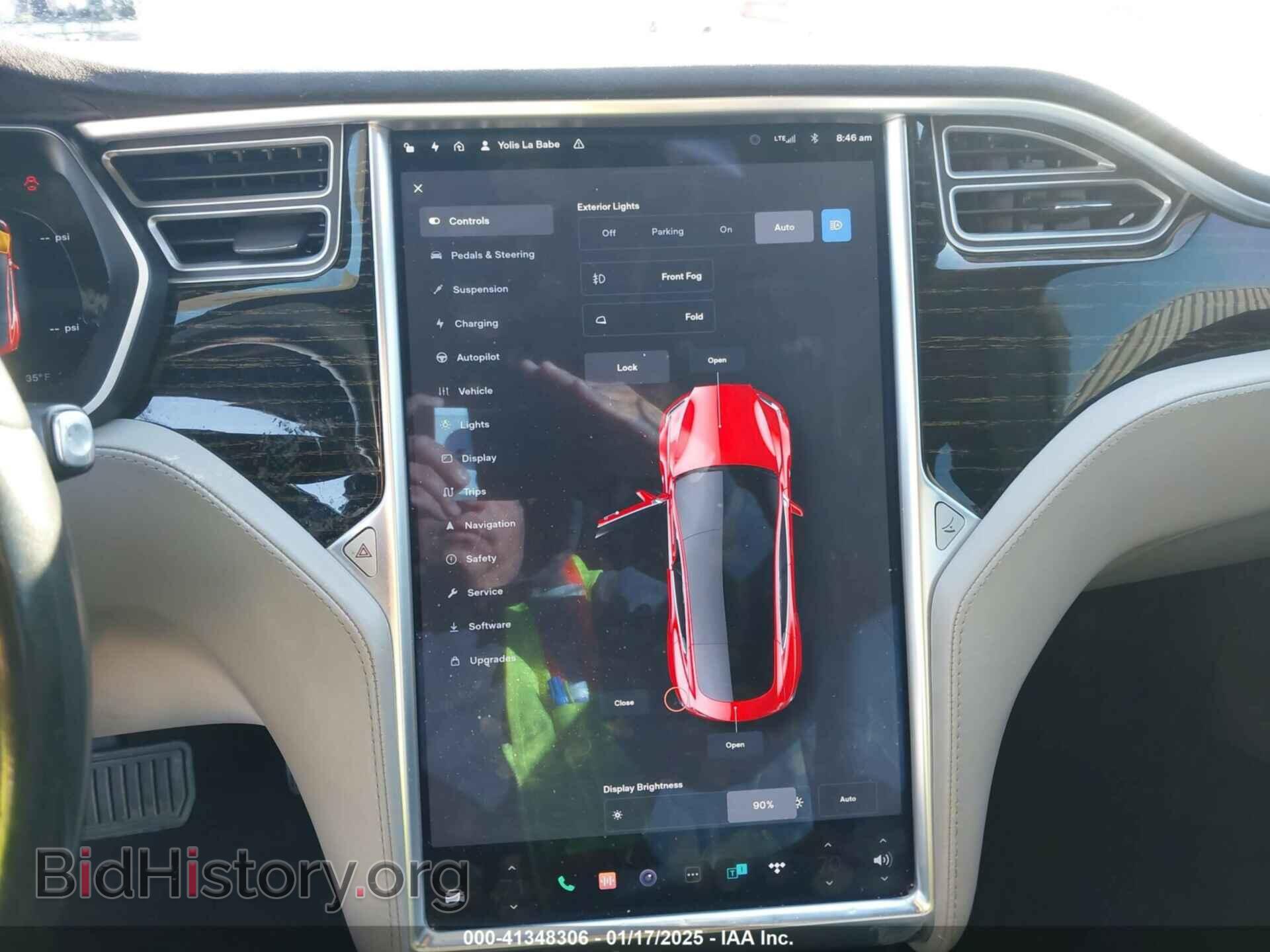 2016 TESLA MODEL S - VIN: 5YJSA1E22GF174315 - Photo 18