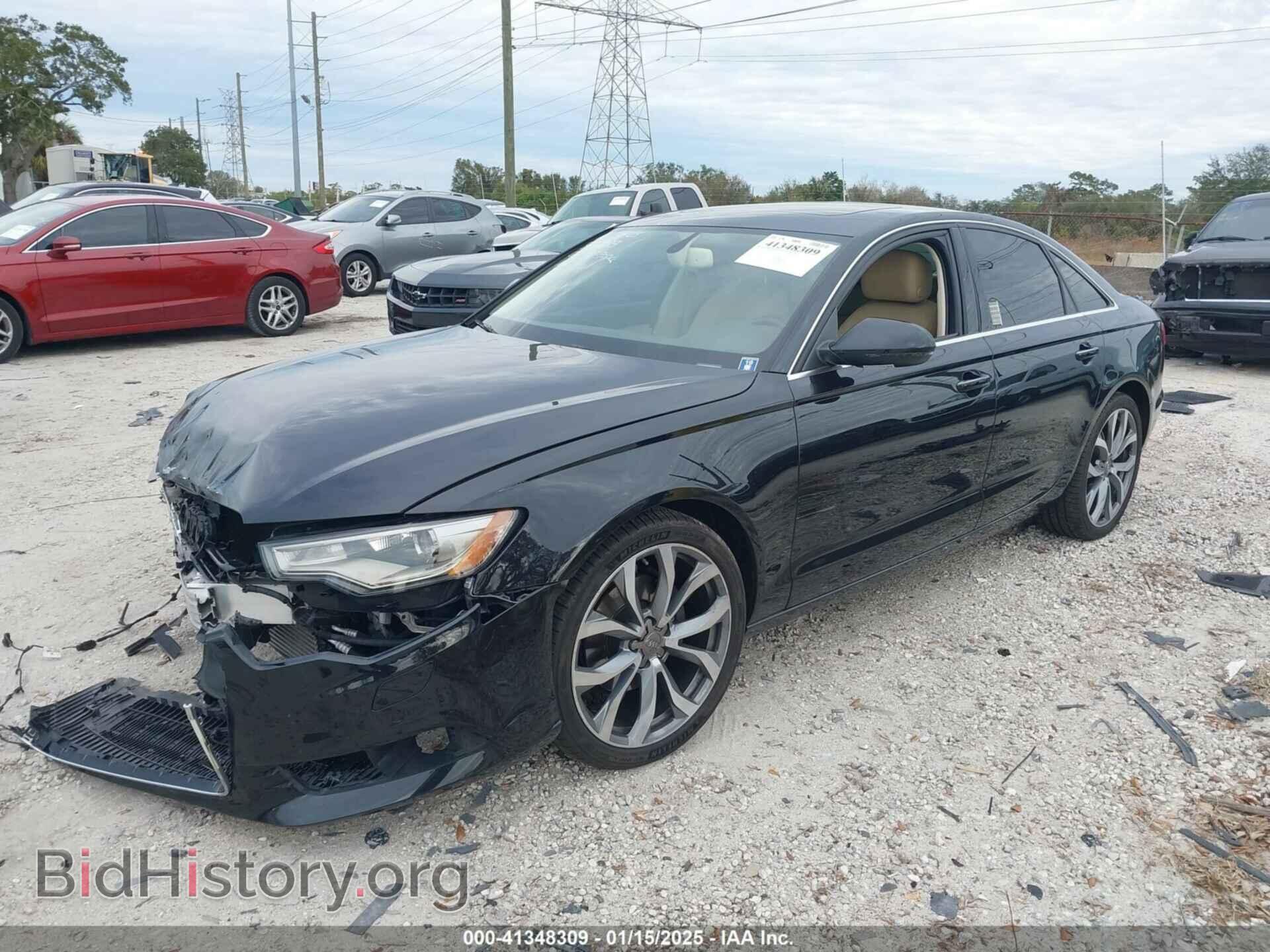 2013 AUDI A6 - VIN: WAUGFAFC2DN007347 - Photo 2