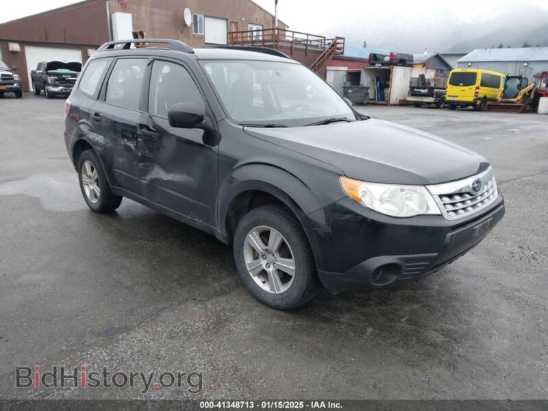 2012 Subaru FORESTER 2.5X (VIN JF2SHBBC0CH444832) — фото 1 из 16, IAAI, повреждение: правый бок