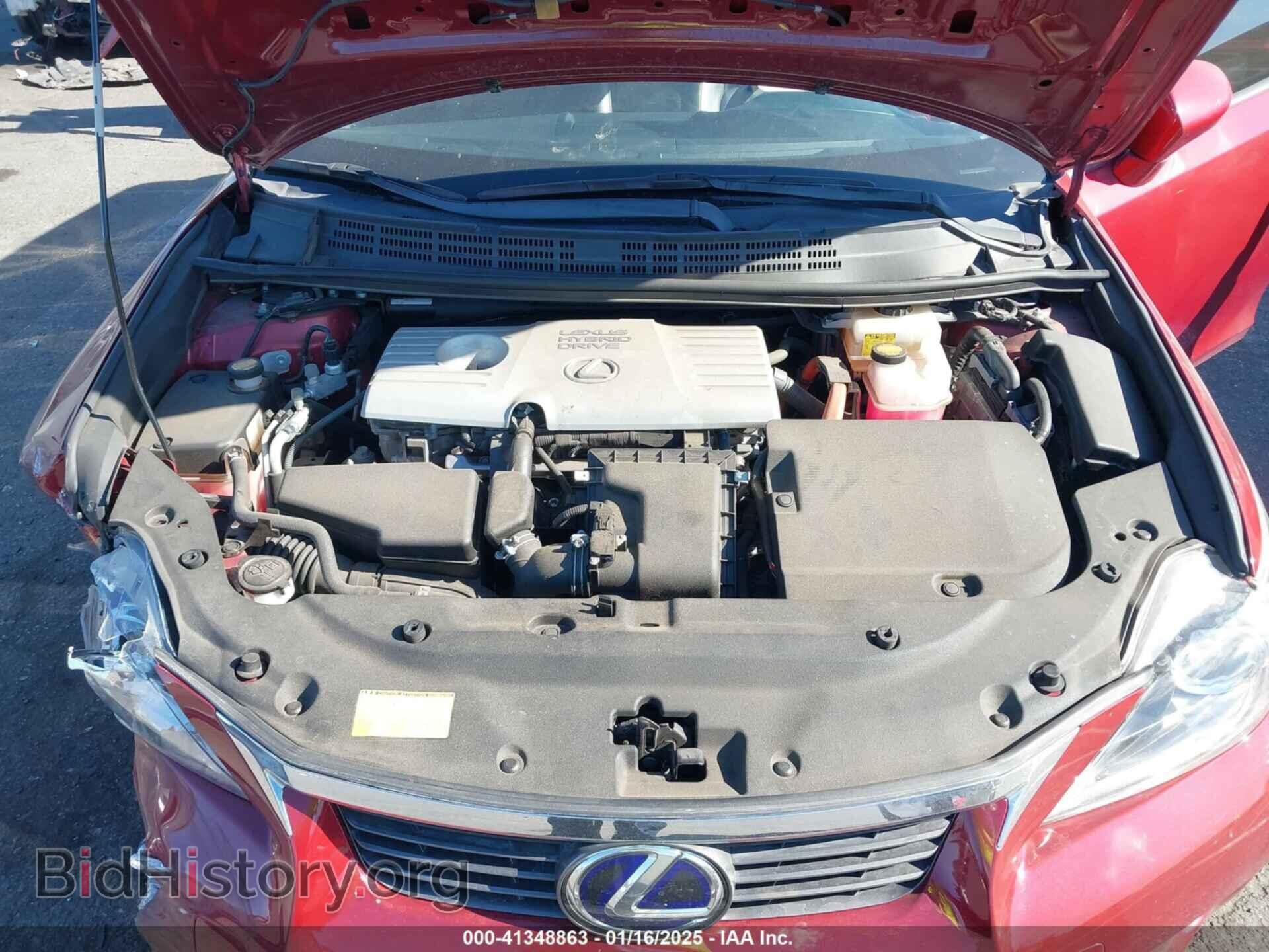 2013 LEXUS CT 200H - VIN: JTHKD5BH6D2151480 - Фото 10